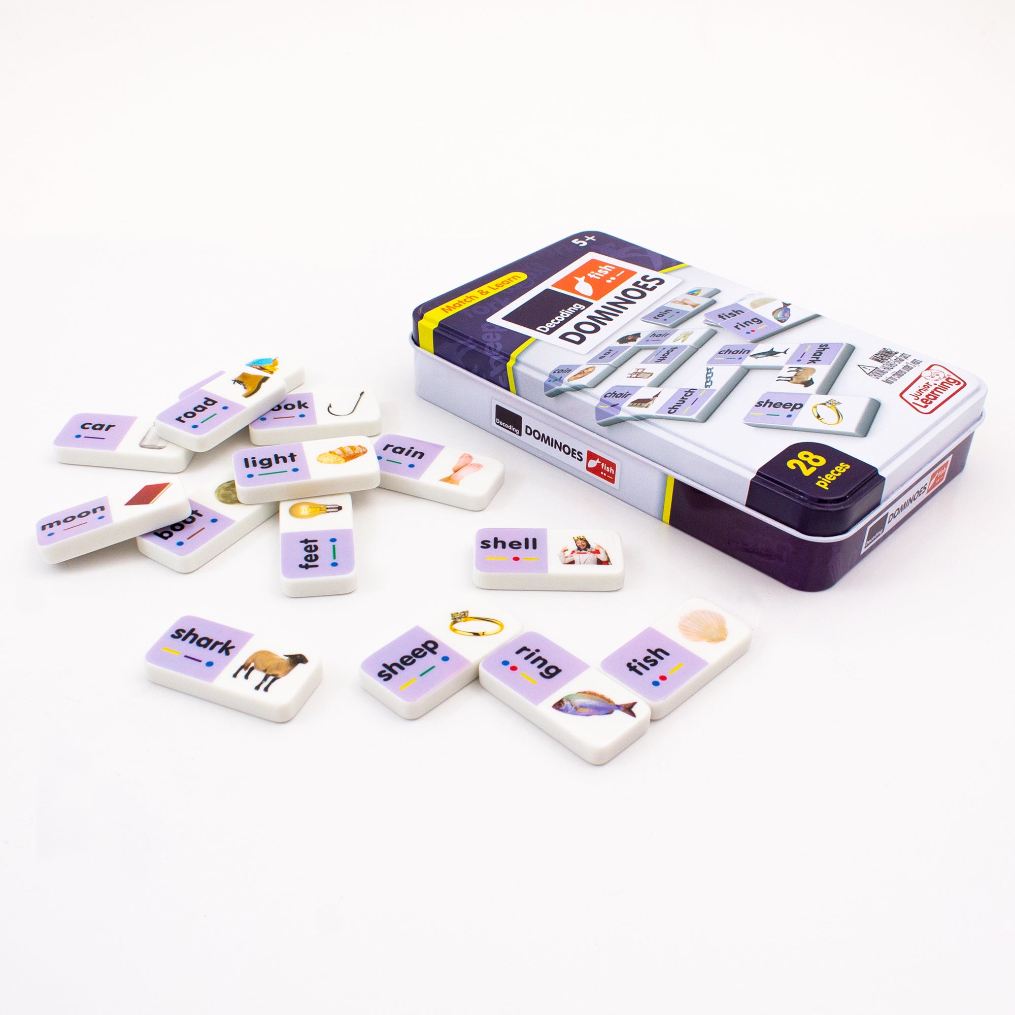 Junior Learning Decoding Match & Learn Dominoes - Double Pack - Image 5