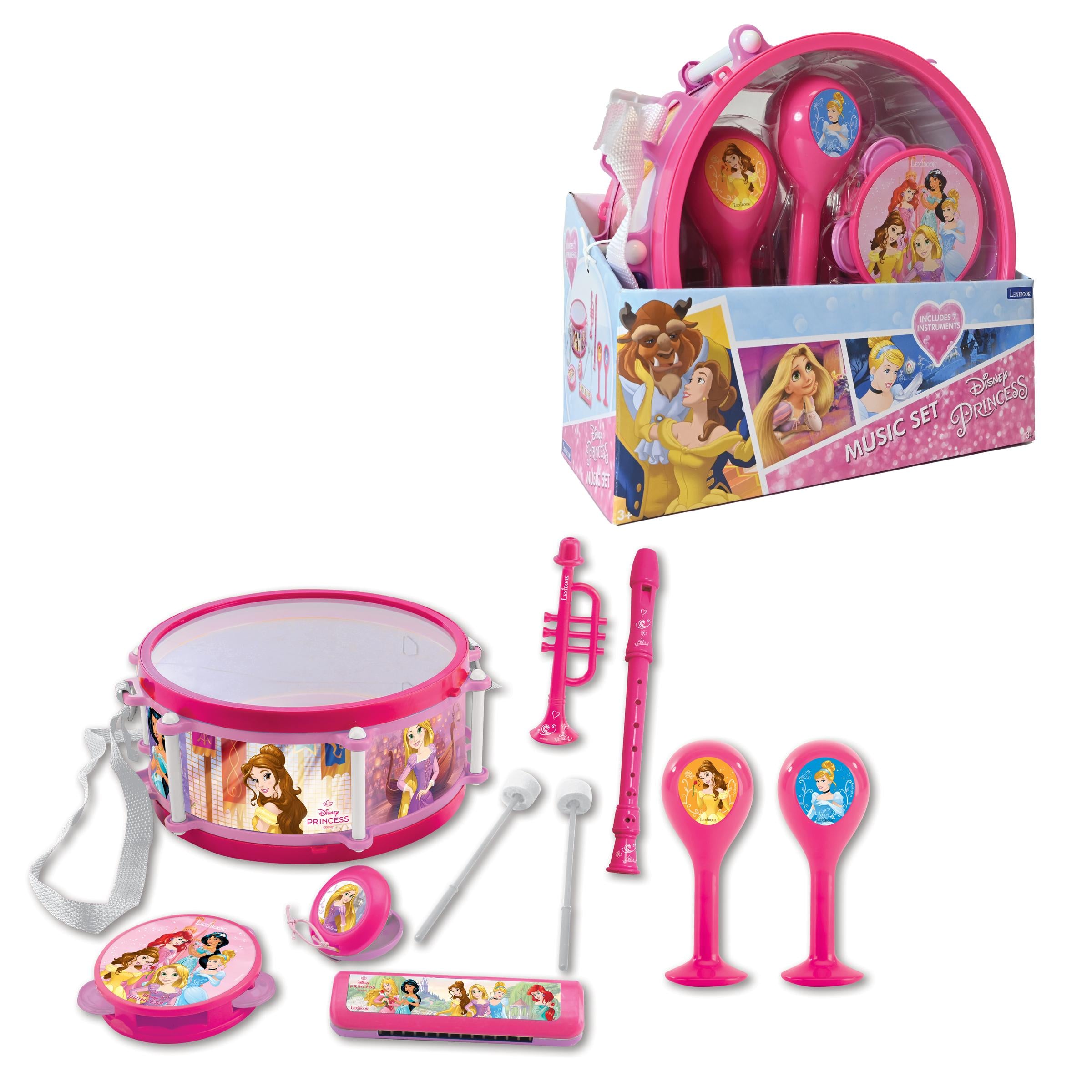 Disney Princess 7-Piece Enchanting Musical Instrument Set
