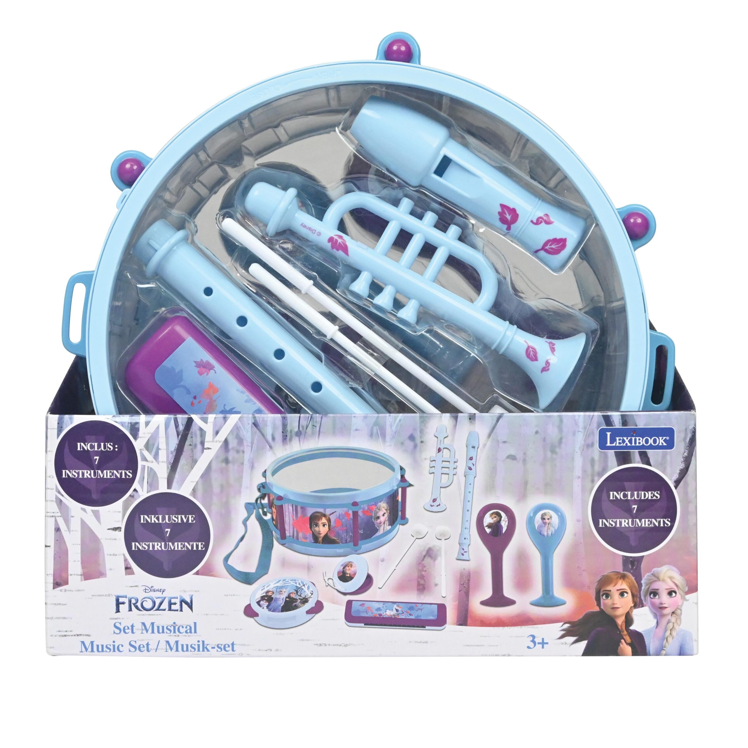Disney Frozen 7-Piece Musical Instrument Playset - Image 4