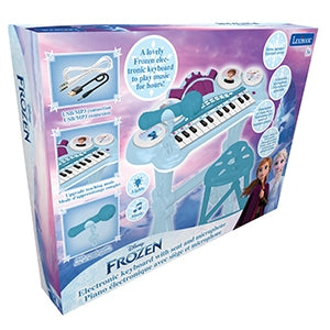 Frozen Melody Maker Electronic Piano Keyboard with Microphone - Image 2
