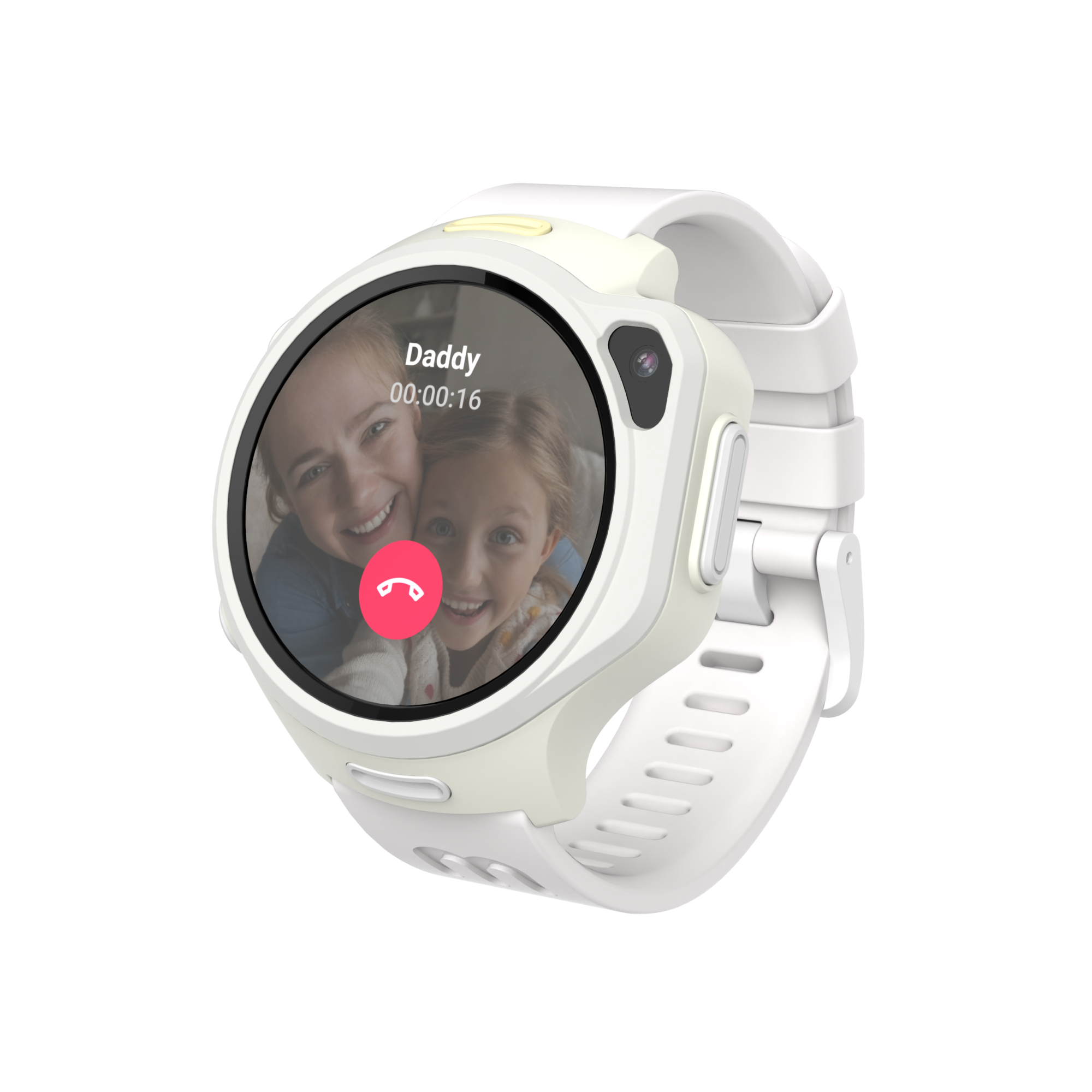 myFirst Fone R2 Kids' Smart Watch - GPS Tracker, Video Calls - Nougat White