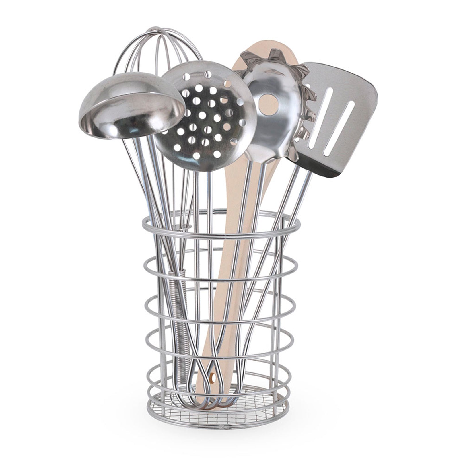Melissa & Doug 7-Piece Stir & Serve Cooking Utensil Playset - Image 2