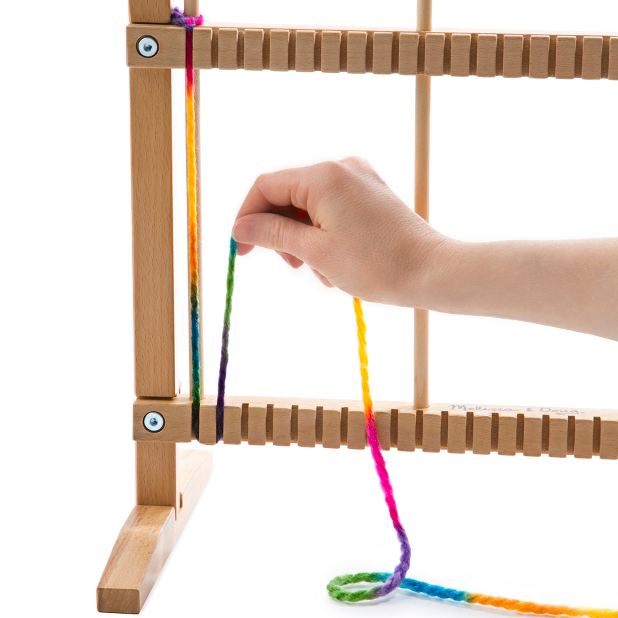 Melissa & Doug Colorful Multi-Craft Weaving Loom Kit - Image 3
