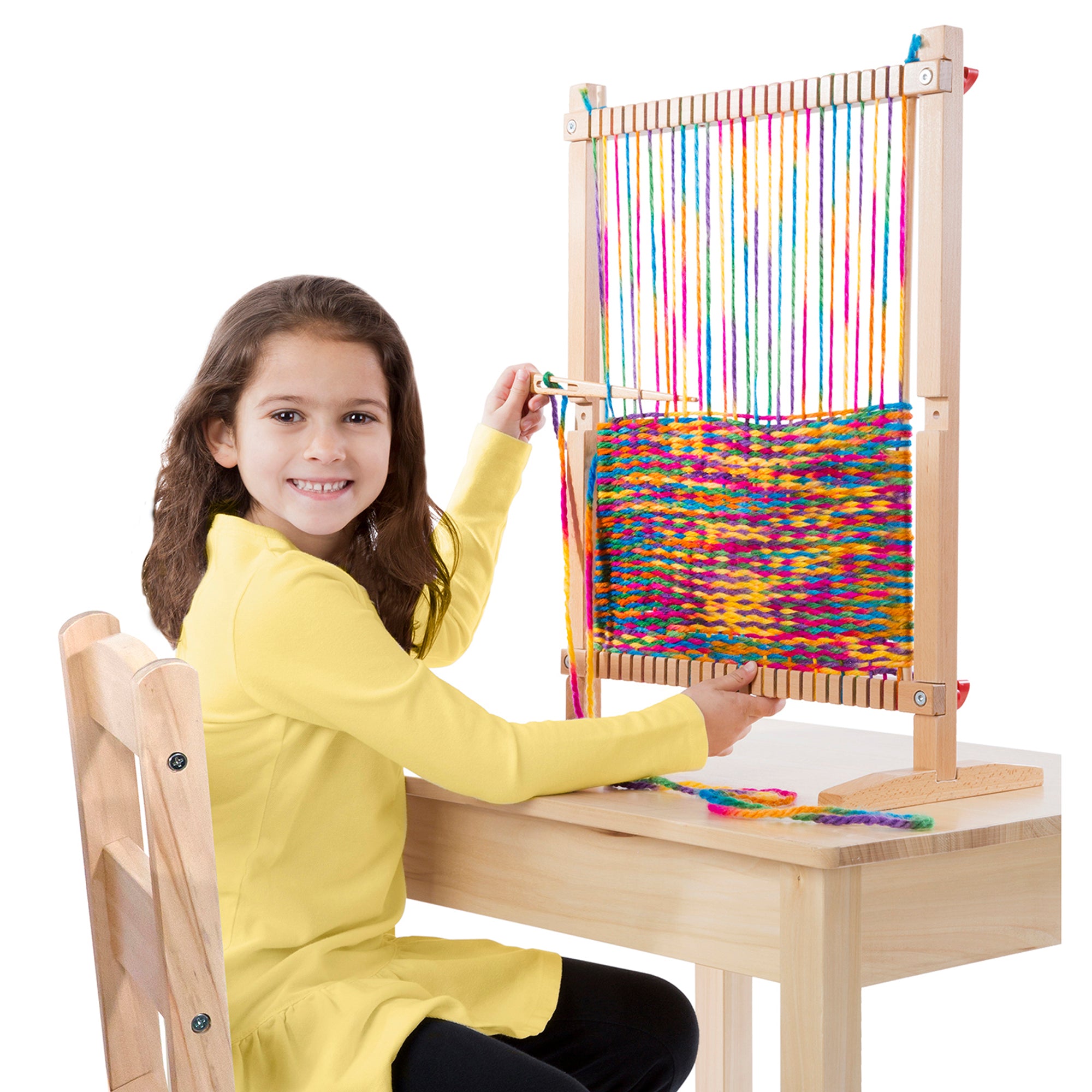Melissa & Doug Colorful Multi-Craft Weaving Loom Kit - Image 4