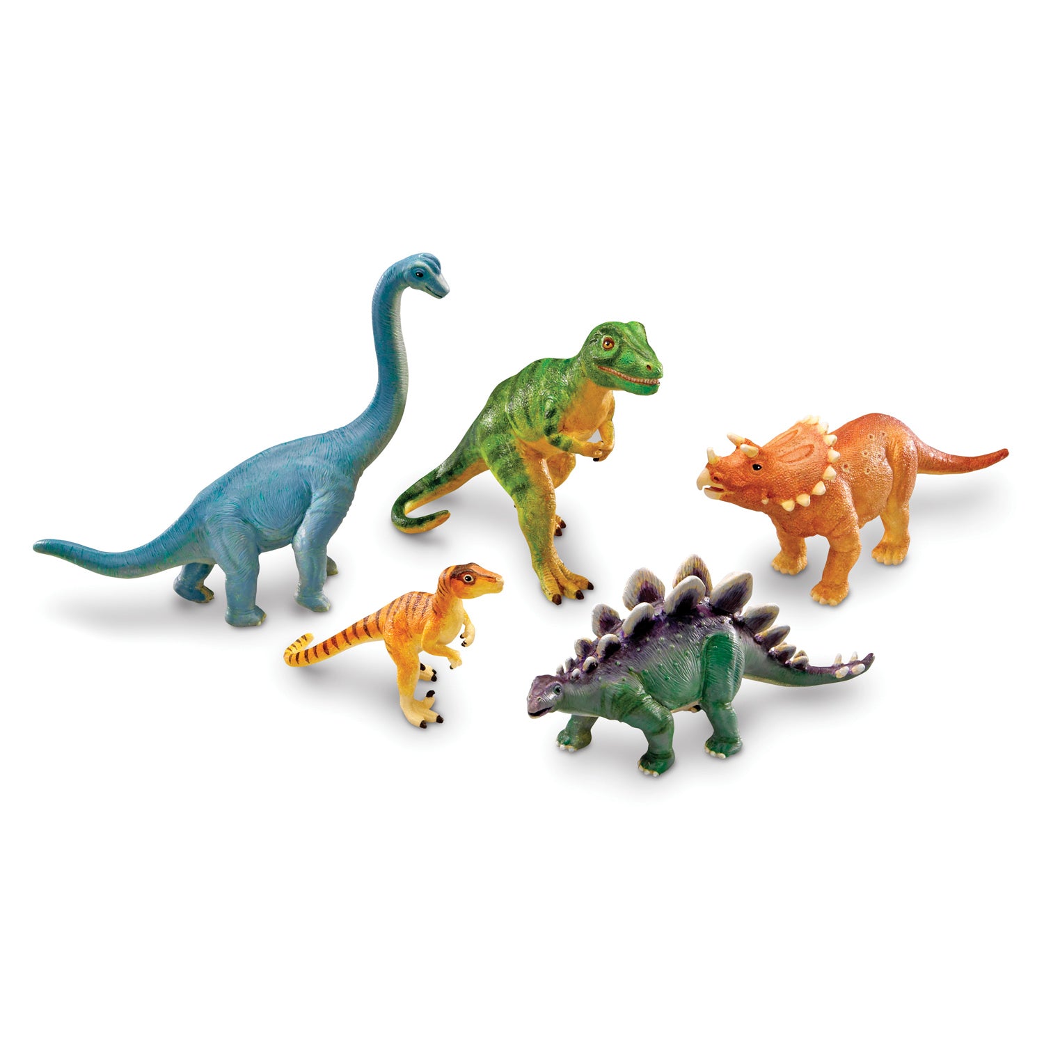 Learning Resources Jumbo Dinosaurs ?C Prehistoric Play Set of 5 - Image 2