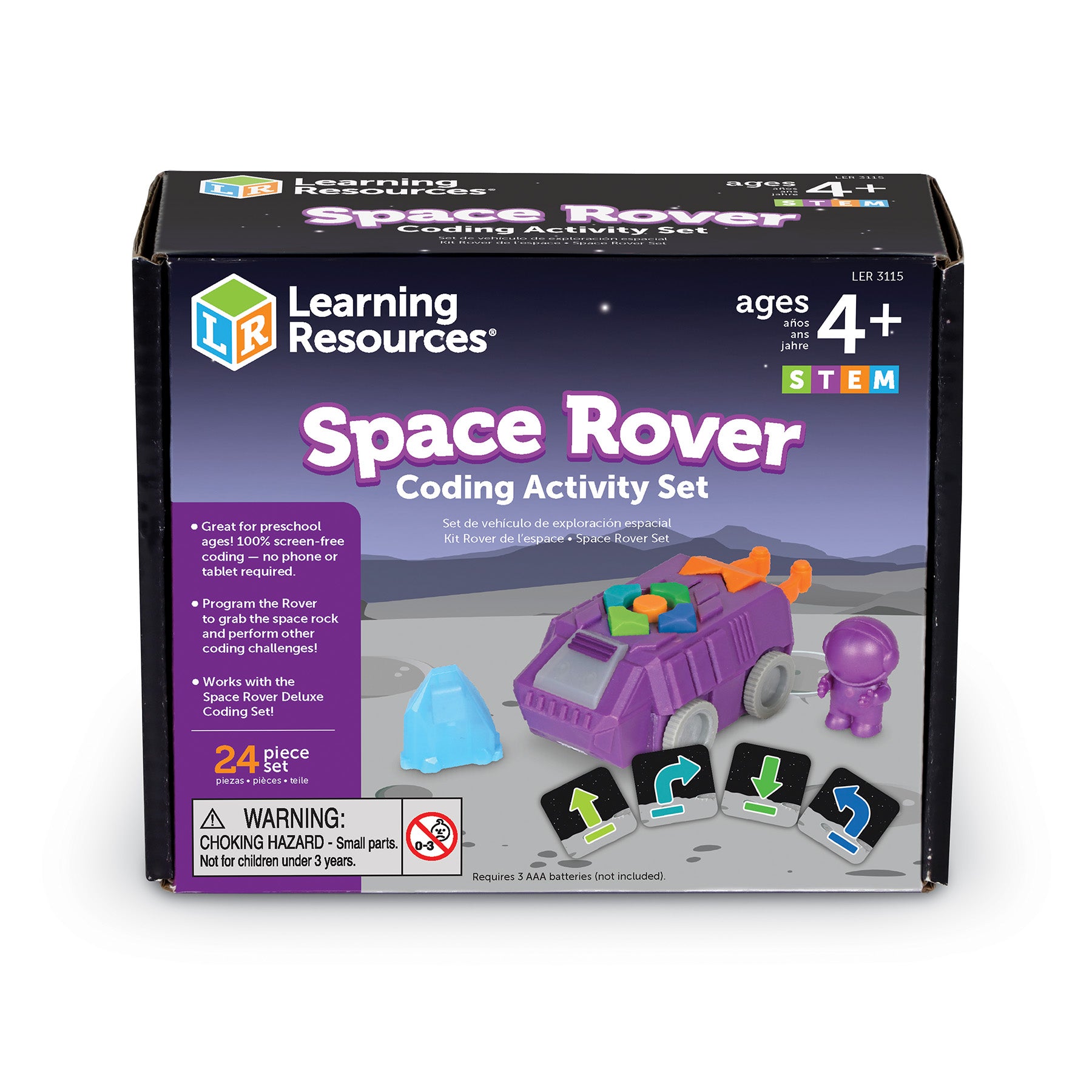 Learning Resources Space Rover Coding Set - Screen-Free Programming Adventure - Image 2