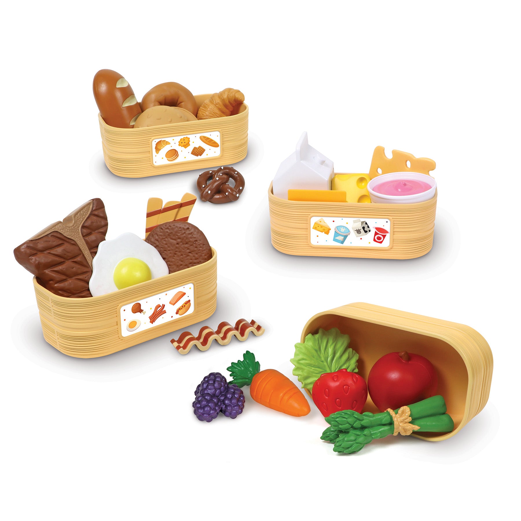 Learning Resources New Sprouts Pick 'n' Sort Food Groups - Educational Play Set - Image 3