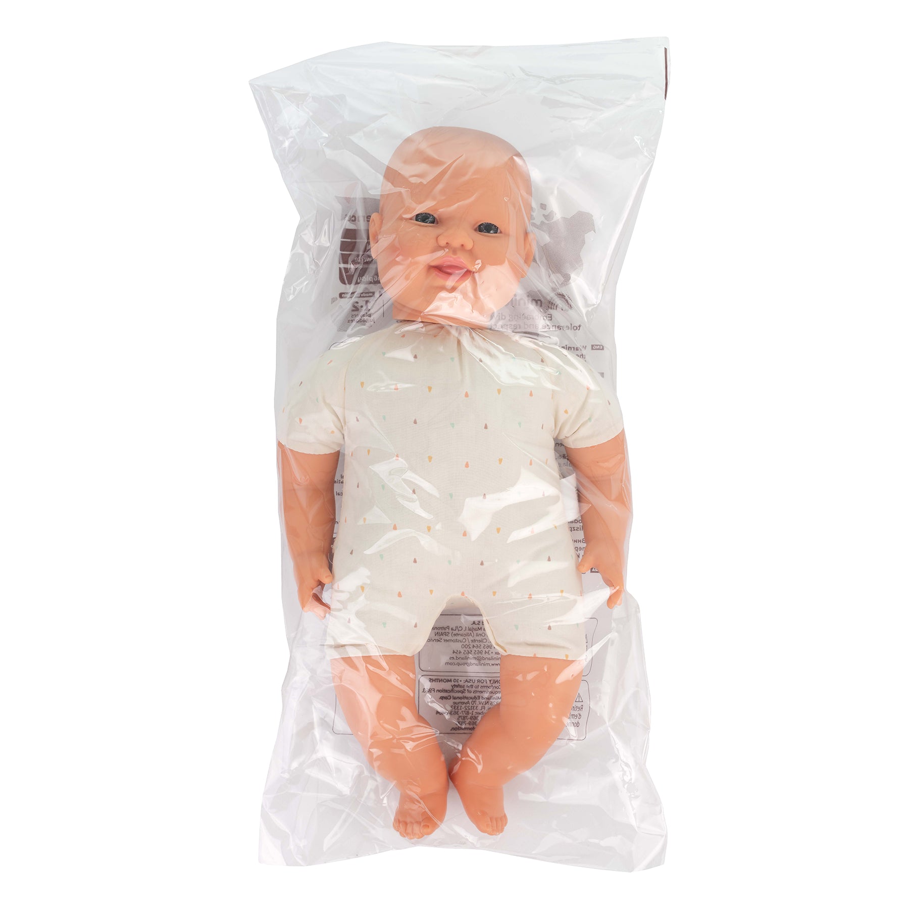 Miniland Soft-Bodied Snuggly Friend Doll - 15.75-inch - Image 3