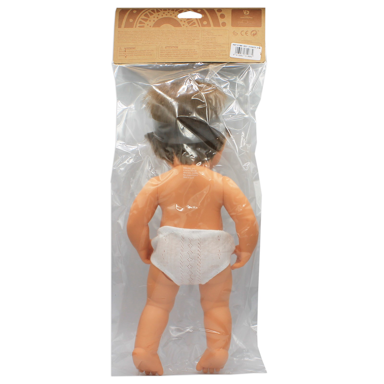 Miniland 15" Anatomically Correct Baby Doll - Vanilla Scented - Image 5