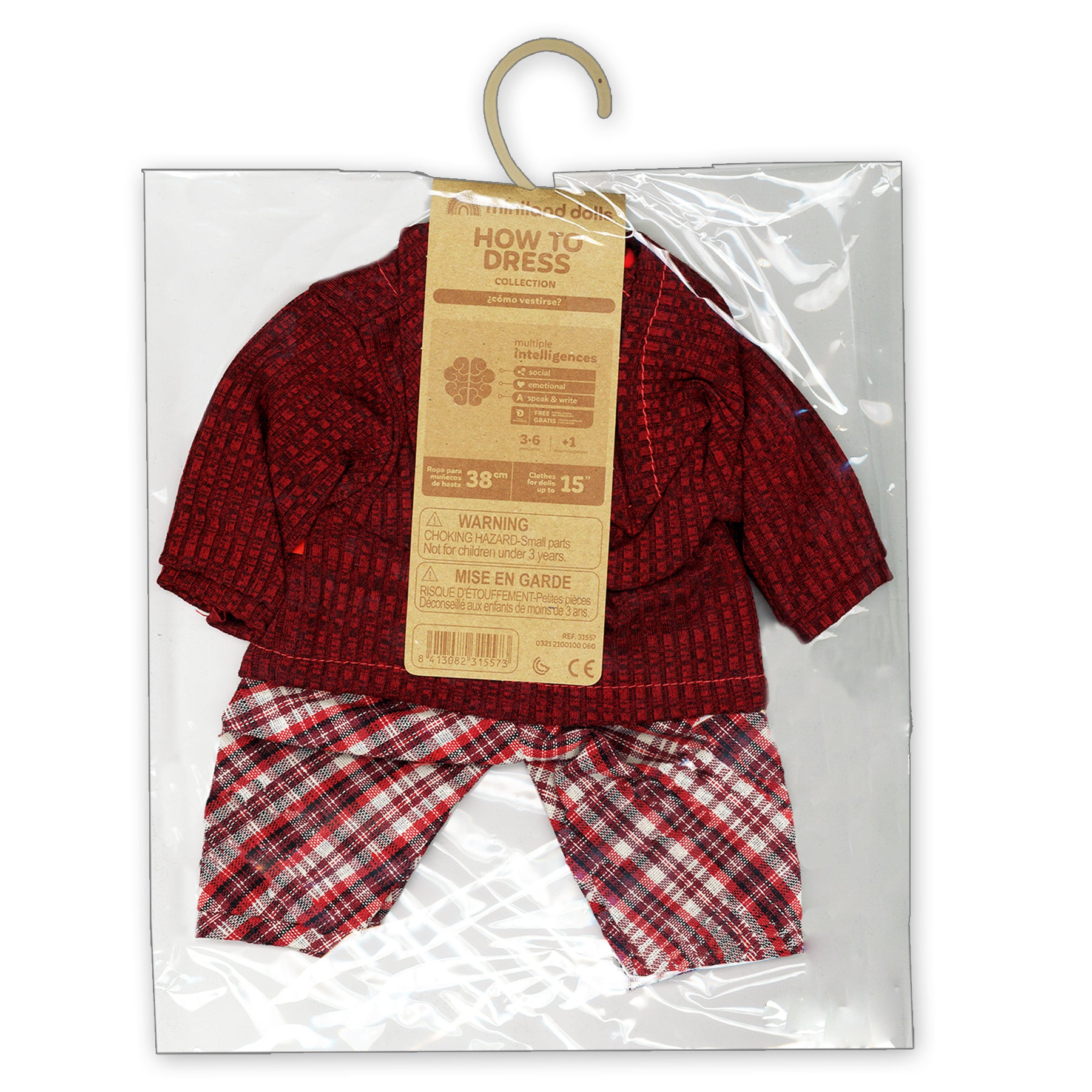Miniland Cold Weather Trousers Set for 15" Dolls - Image 4