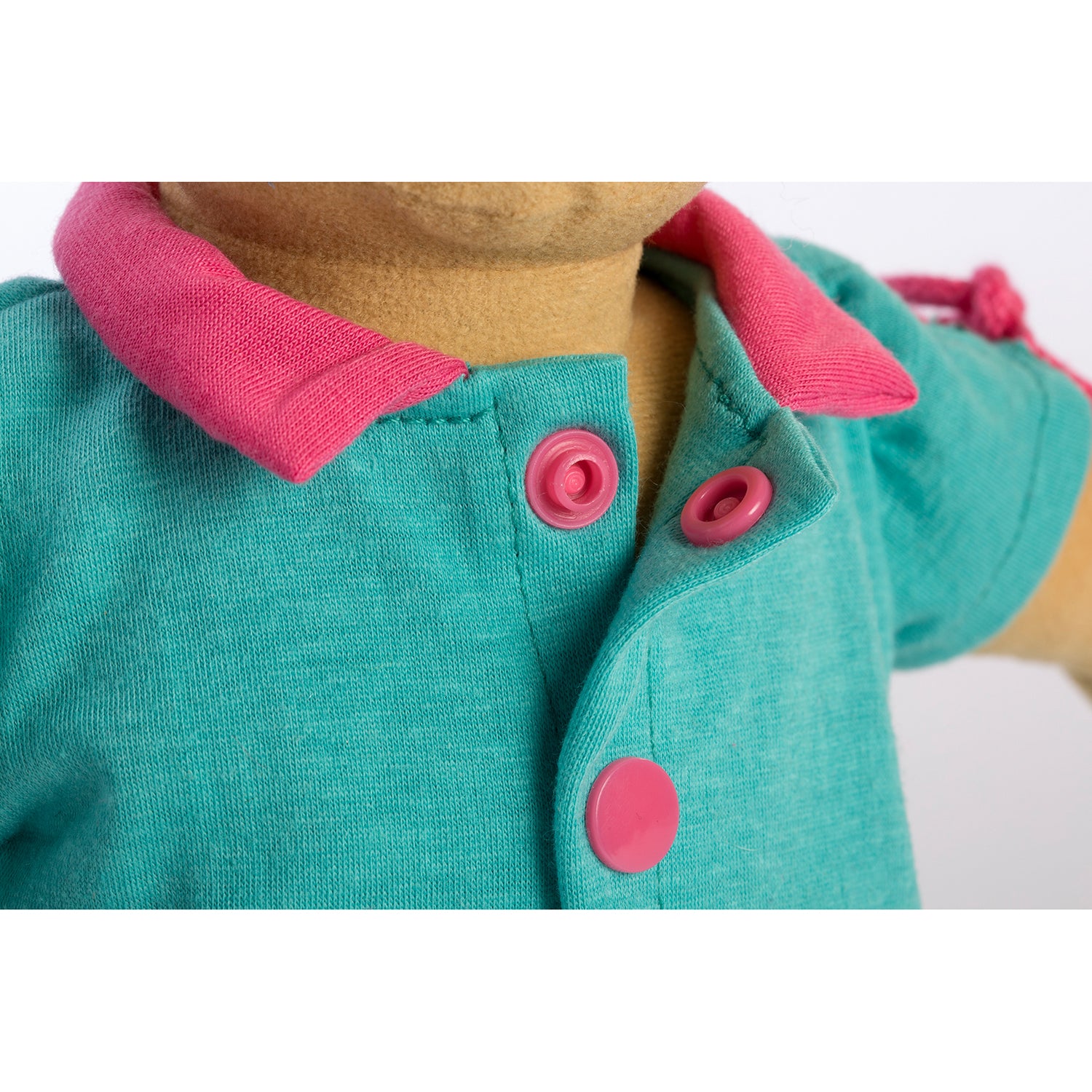 Miniland Multicultural Fastening Doll - Asian Girl Model - Image 2