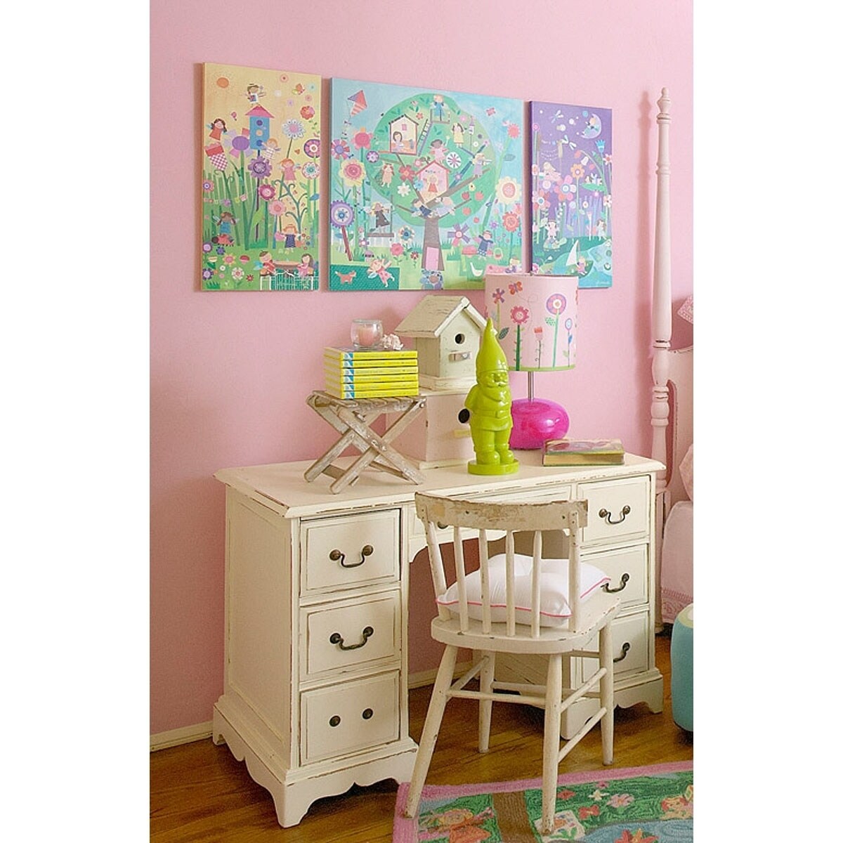 Oopsy Daisys Afternoon Fairies Enchanting Tree House Wall Art - Image 2