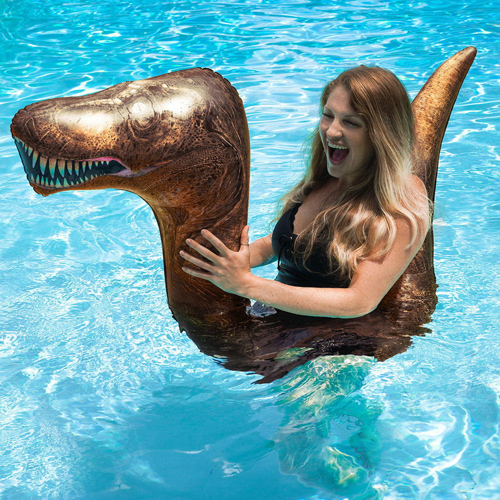 PoolCandy Large T-Rex Ride-On Pool Noodle - Dinosaur T-Rex - Image 3