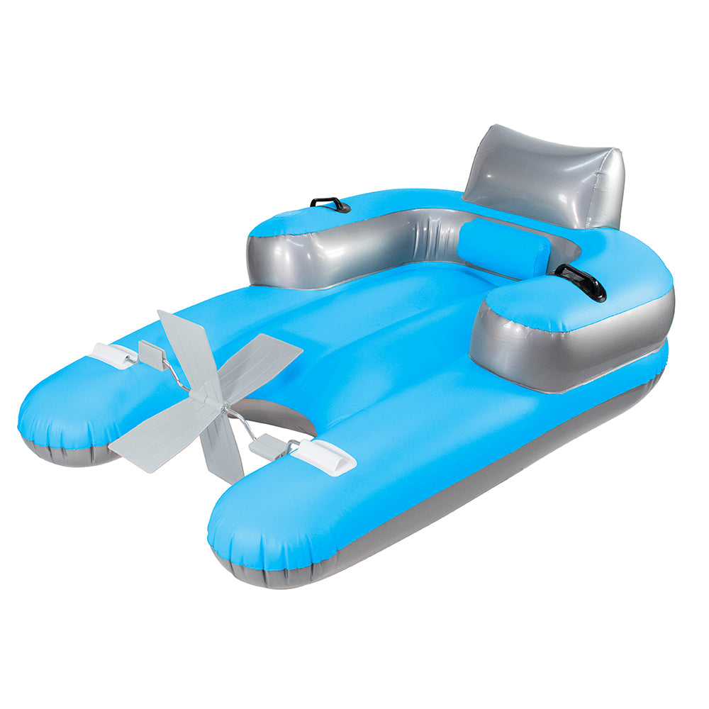 PoolCandy Pedal Runner Deluxe - Foot-Powered Pool Lounger