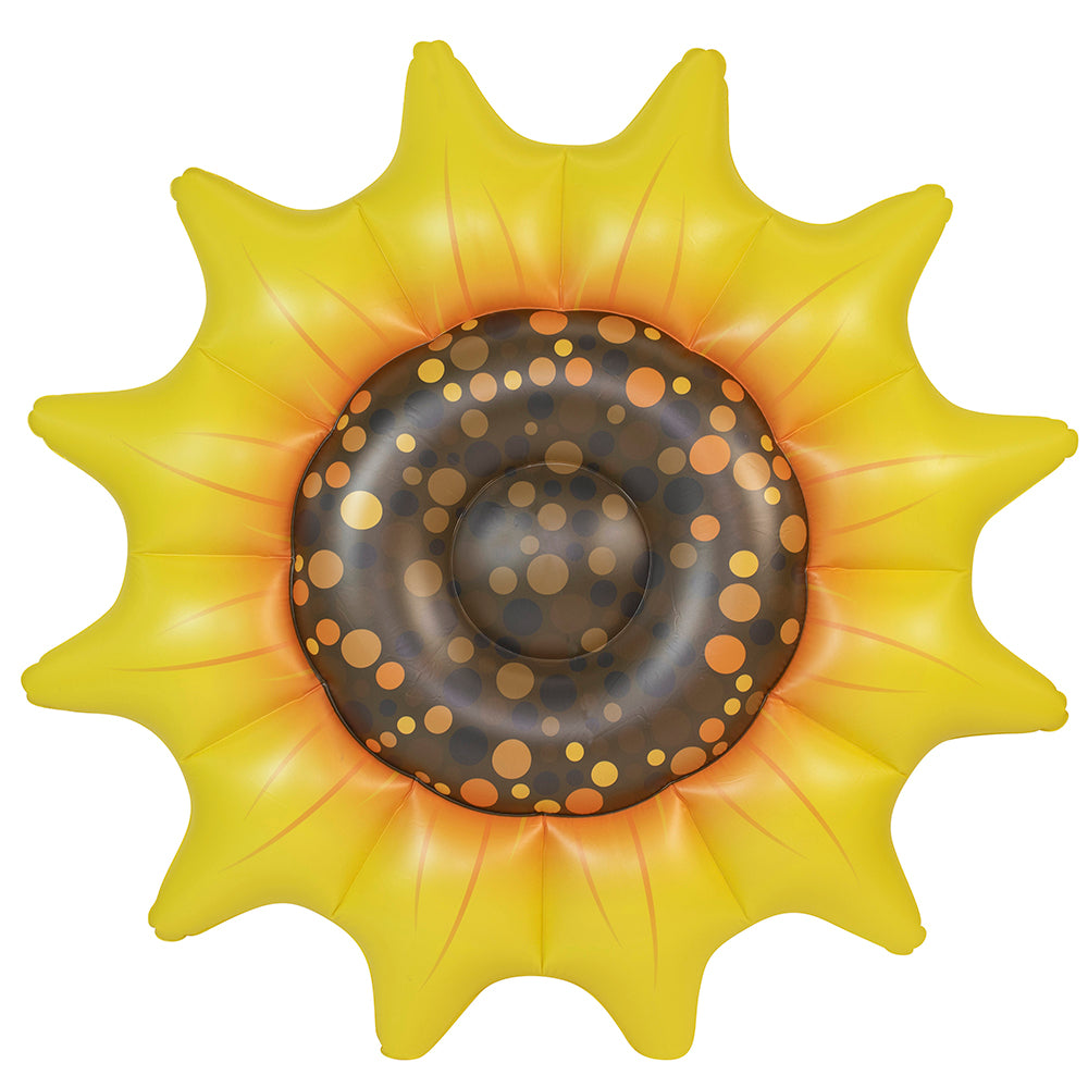 PoolCandy Sunflower Jumbo 60" Inflatable Pool Island