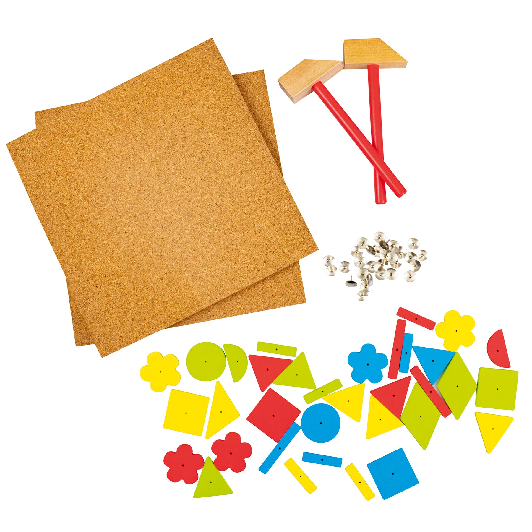 Beleduc Martello Game - Creative Cork Board Hammer & Nails Kit - Image 2