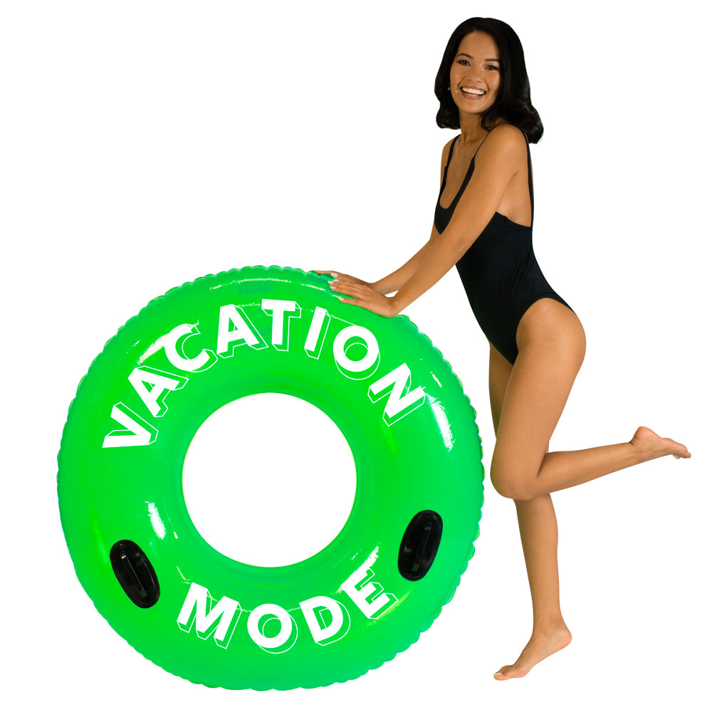 PoolCandy Sour Apple 'Vacation Mode' 48" Pool Tube - Image 2