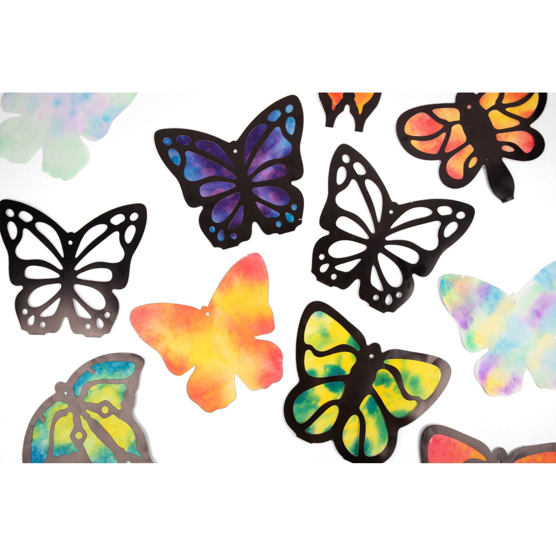 Roylco Artistic Flutter Craft Mobiles Kit - 21 Piece Set - Image 4
