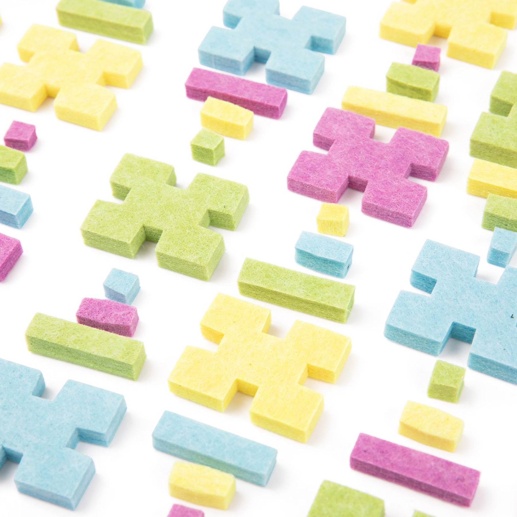 Roylco Felt Architect Set - Colorful Building for Kids - 88 Pieces - Image 4