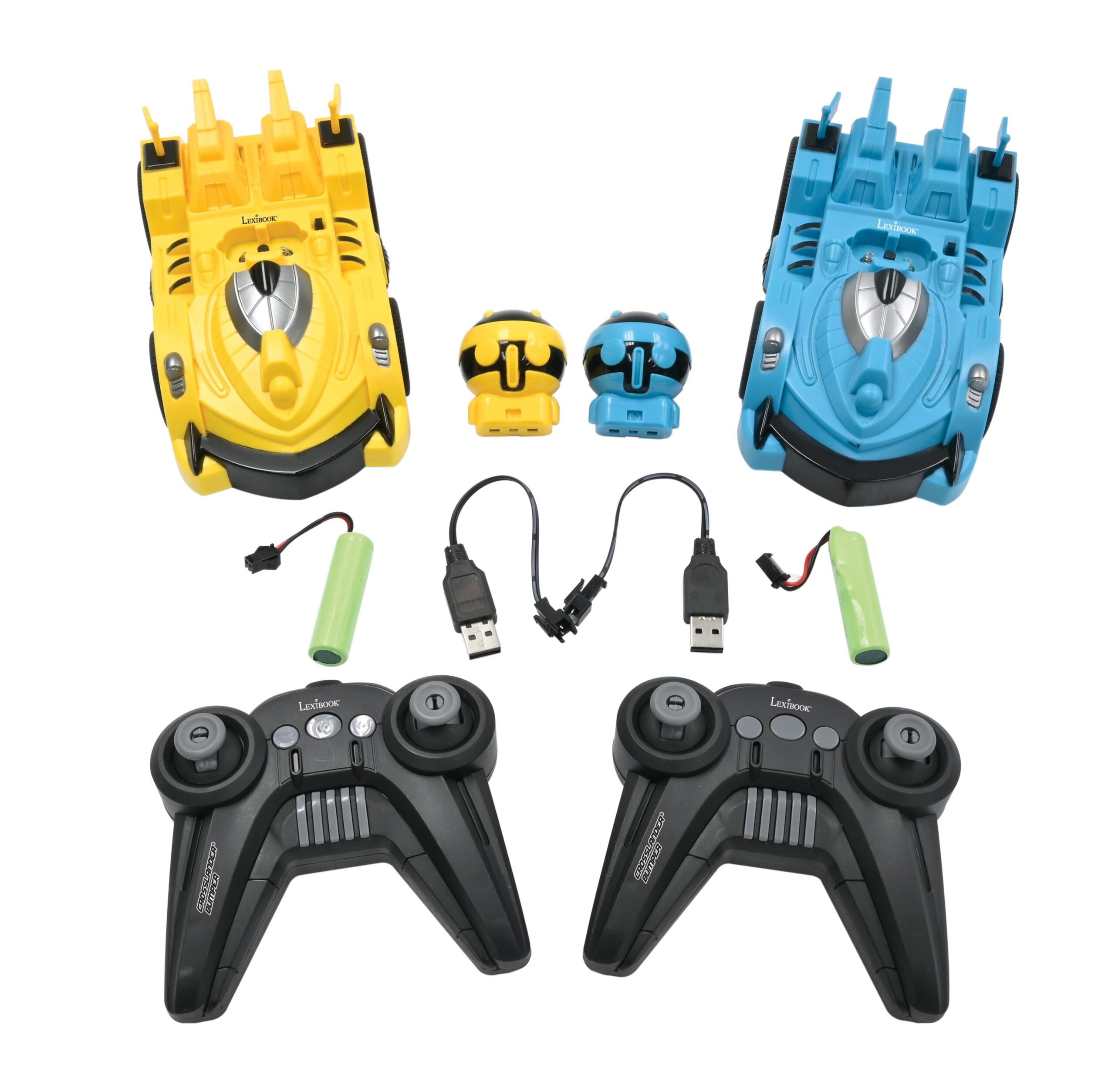 LEXIBOOK Crosslander Bumper Radio-Controlled Cars with Removable Figures - Image 2