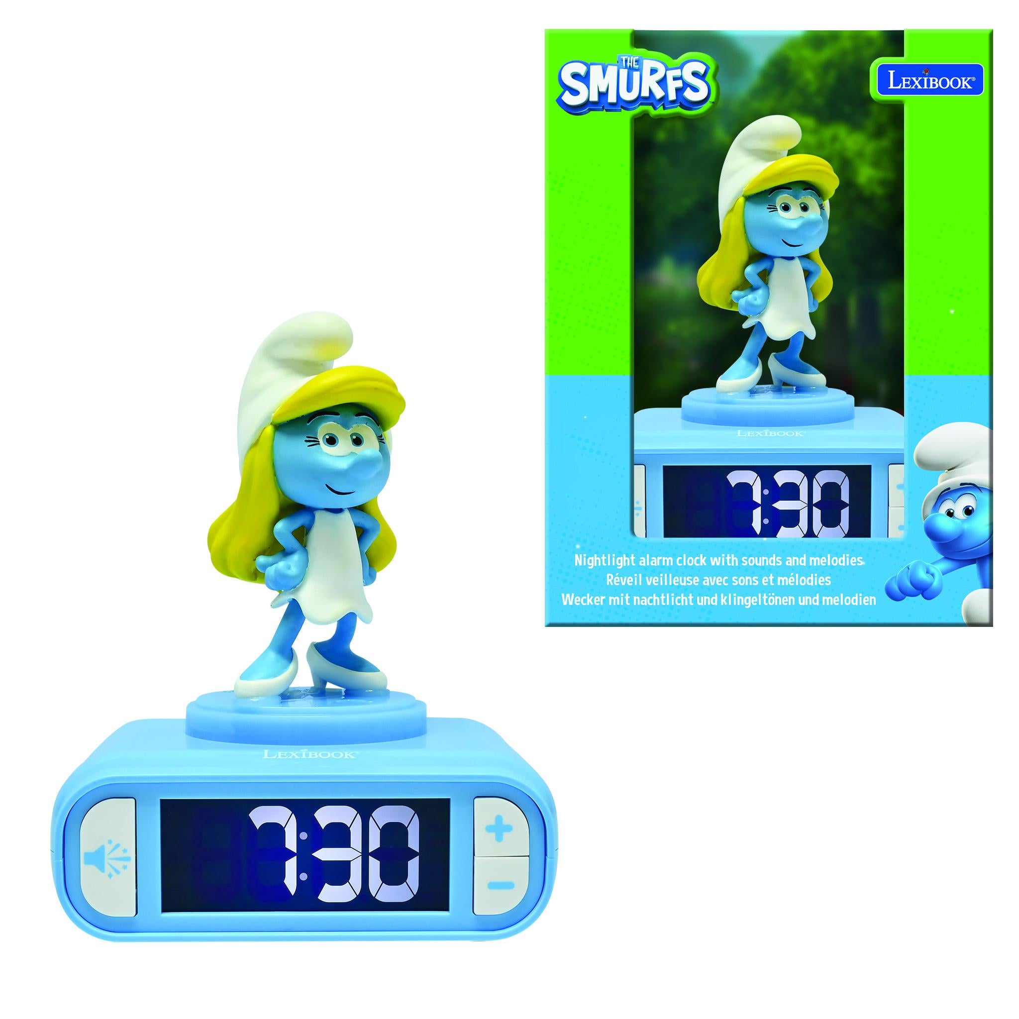Smurfette Interactive Nightlight & Alarm Clock - Smurf Village Melodies - Image 4