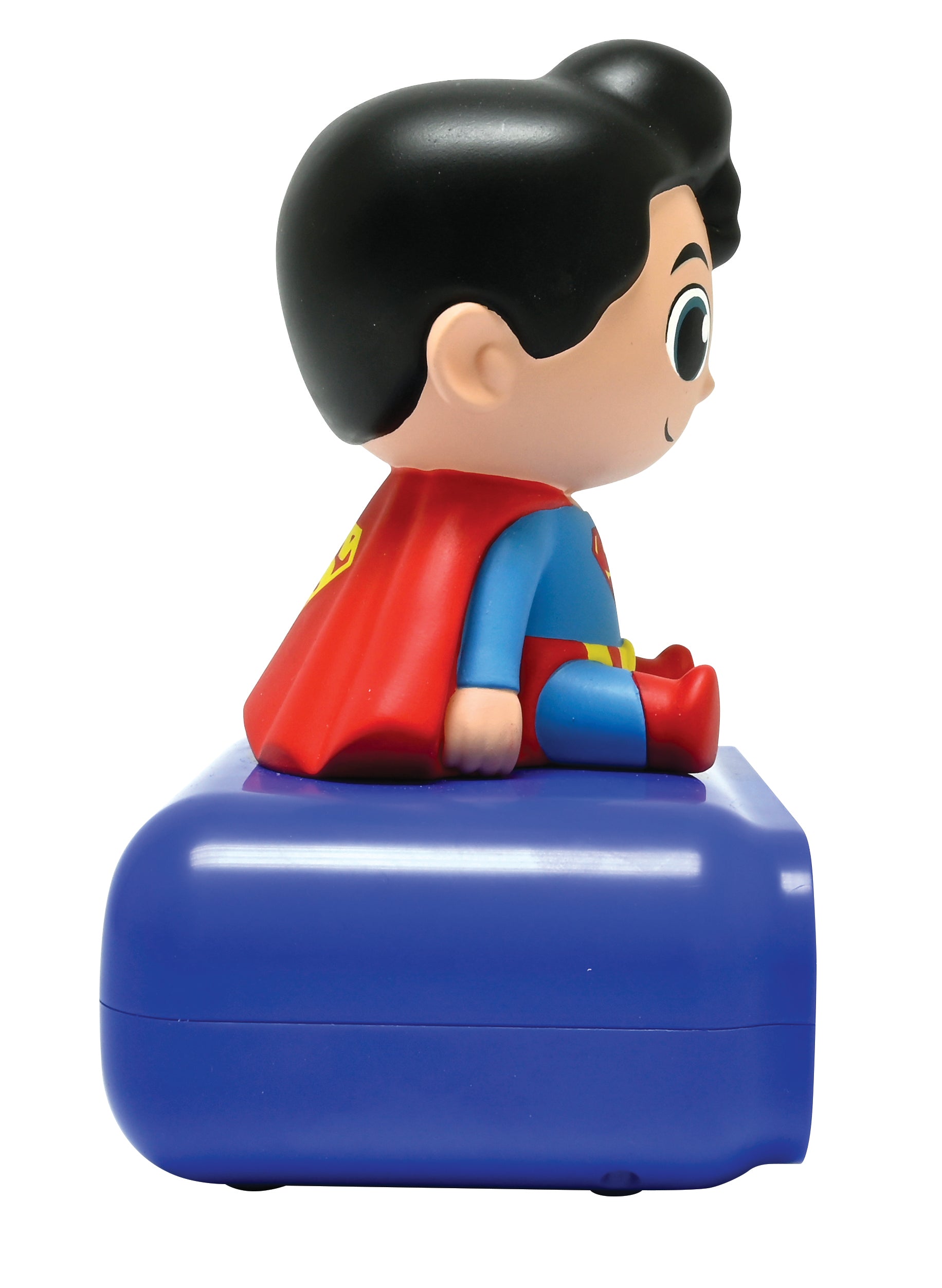 Superman-Themed Night Light and Sound Alarm Clock - Blue - Image 9