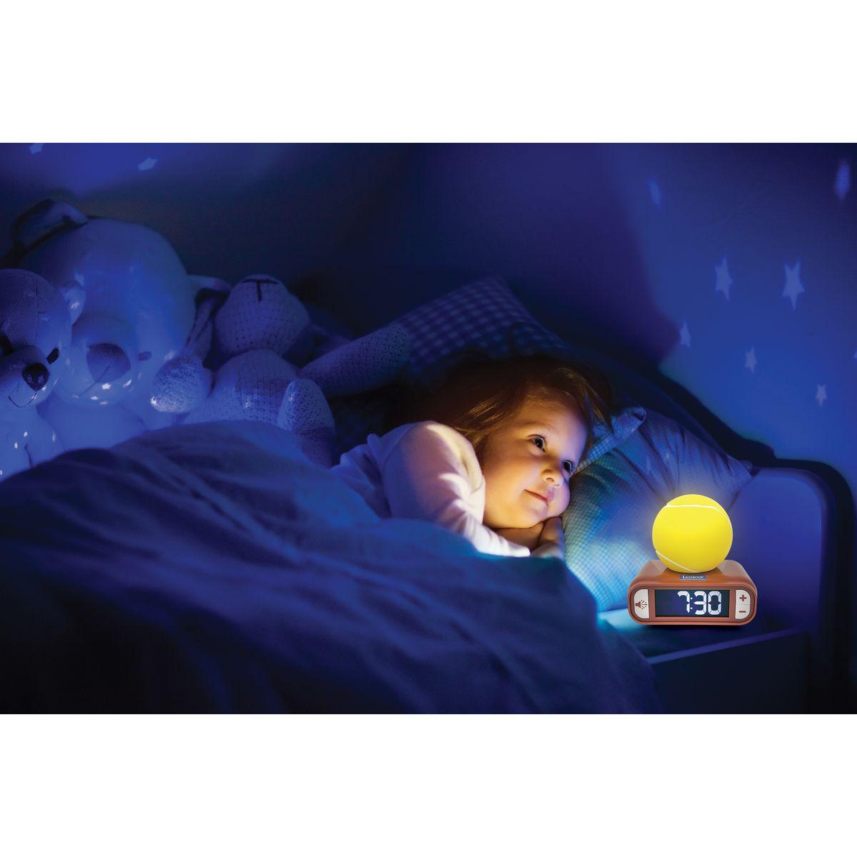 LEXIBOOK Tennis Night light Alarm Clock - Tennis Inspired Sounds - Image 7