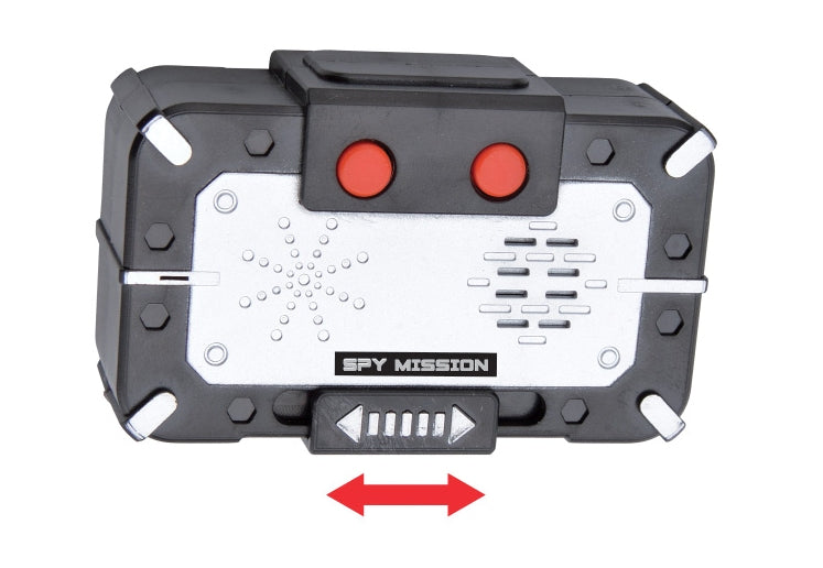 Elite Spy Gear Voice Disguiser Recorder - Dual Tone Black & Grey - Image 3