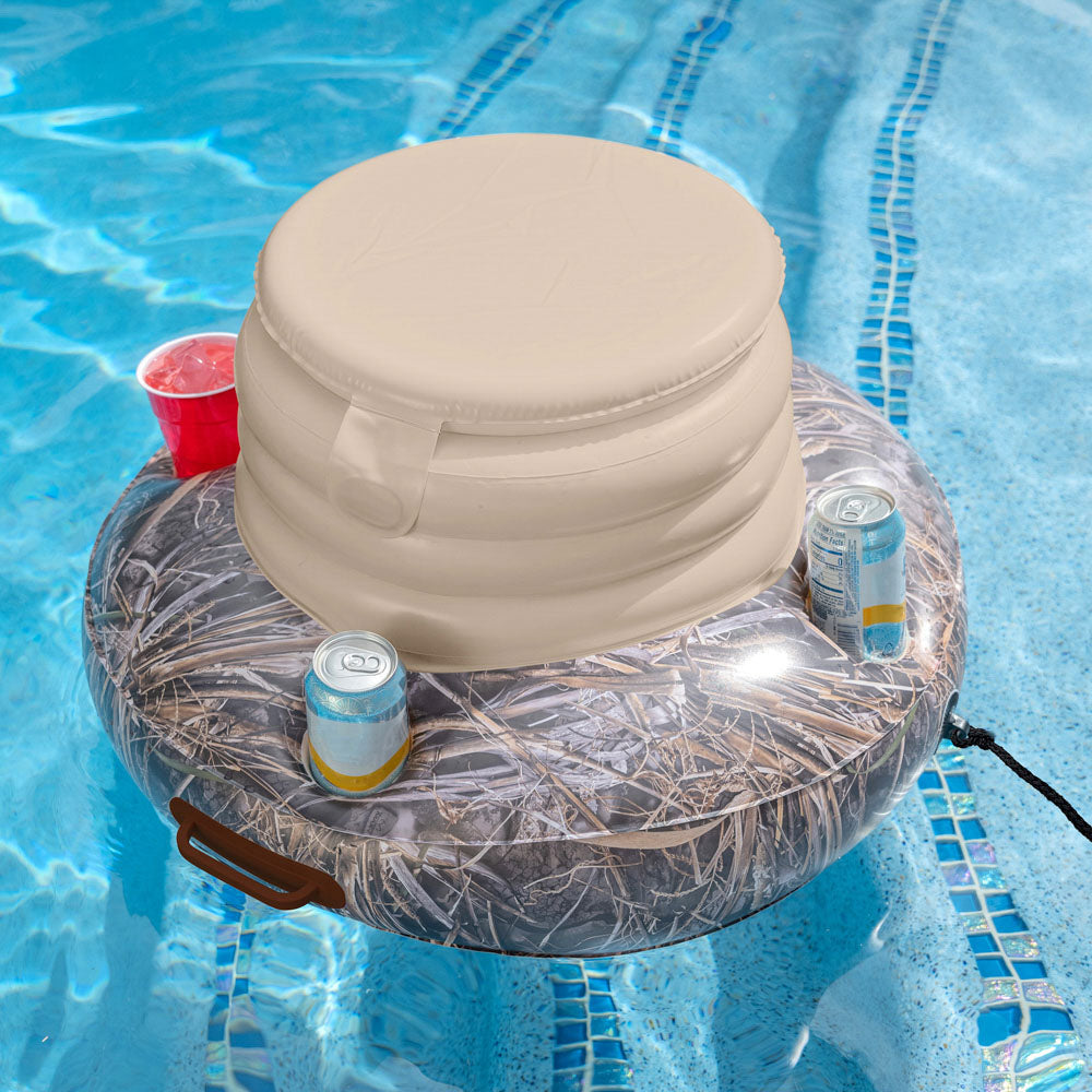 Realtree Max7 Camo Floating Drink Cooler - Image 2