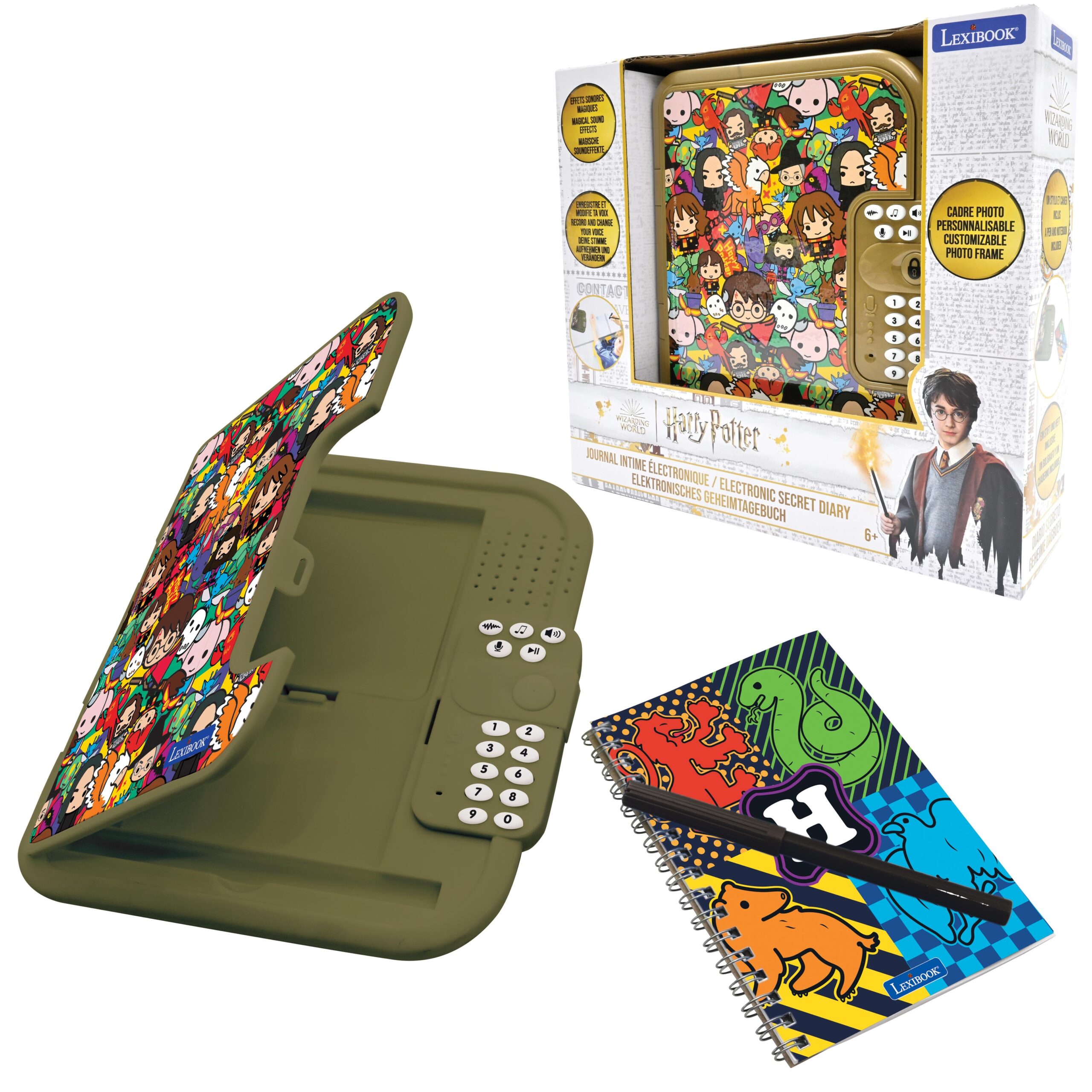 Harry Potter Secret Safe Electronic Notebook - Wizarding Magic - Image 5