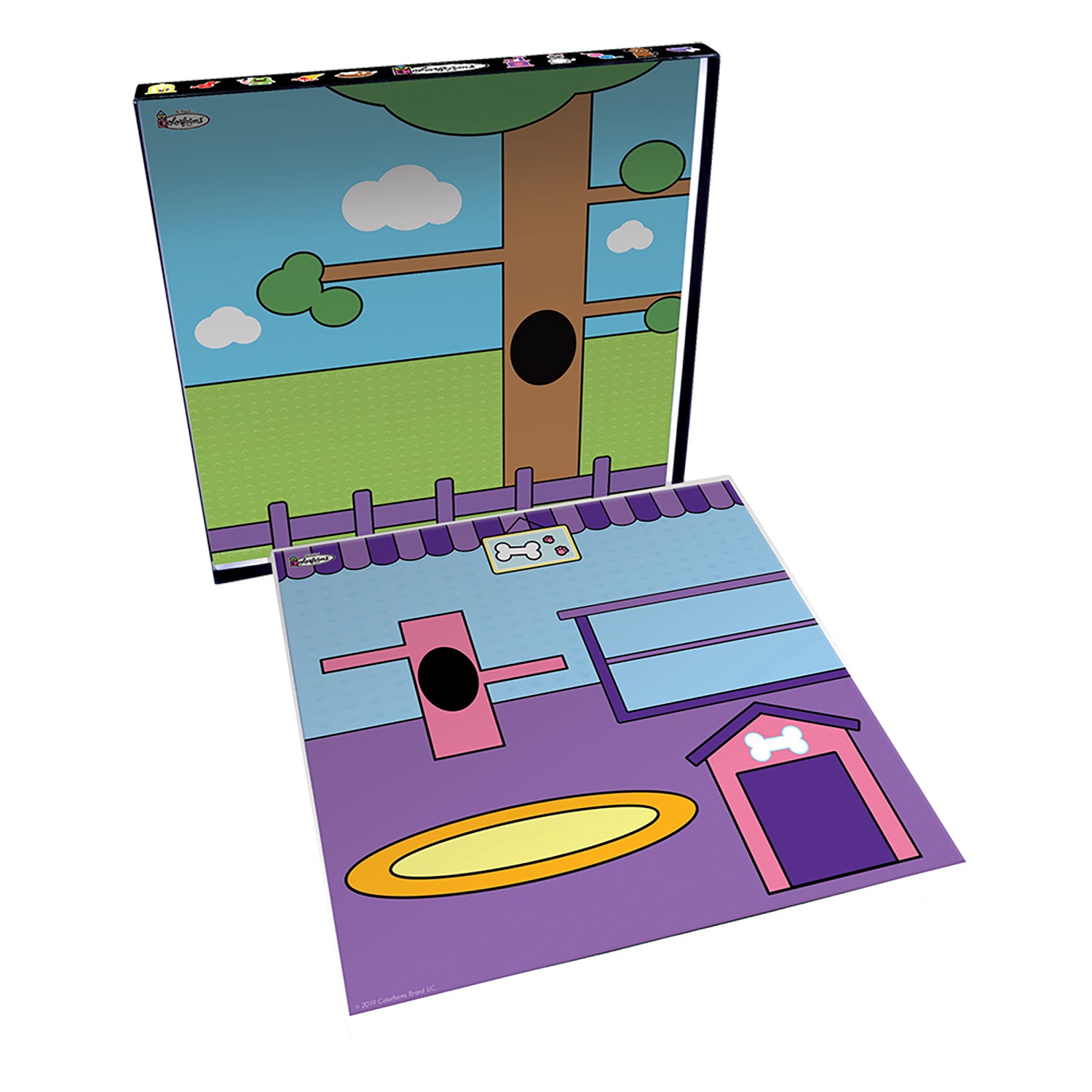 Colorforms Pets Picture Playset - Interactive Sticker Board - Image 4