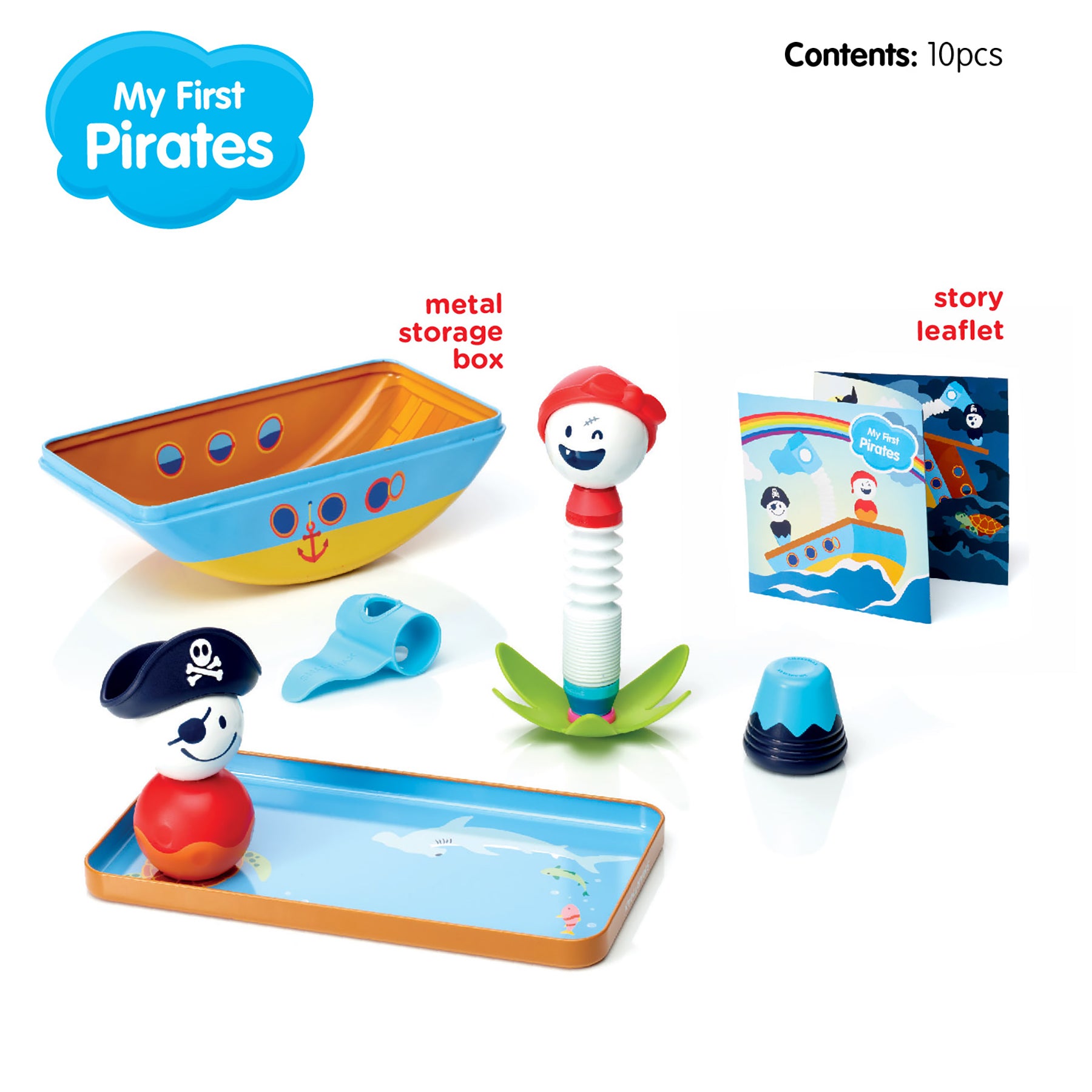 SmartMax My First Pirates Magnetic Adventure Playset - Image 2