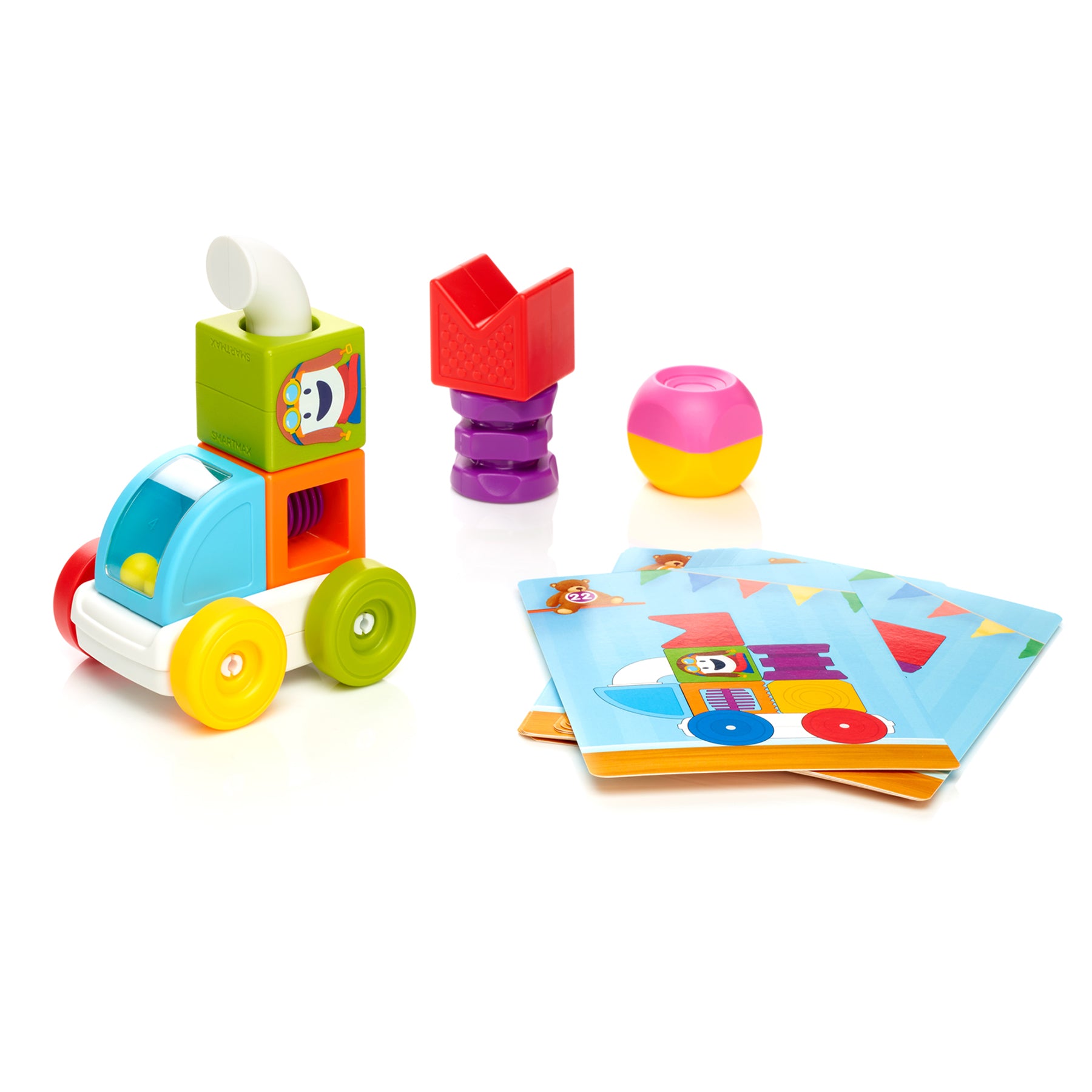 SmartMax My First Build & Drive - Magnetic Discovery Playset - Image 4