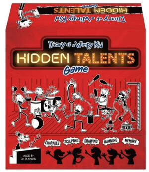 Diary of a Wimpy Kid Hidden Talents Board Game