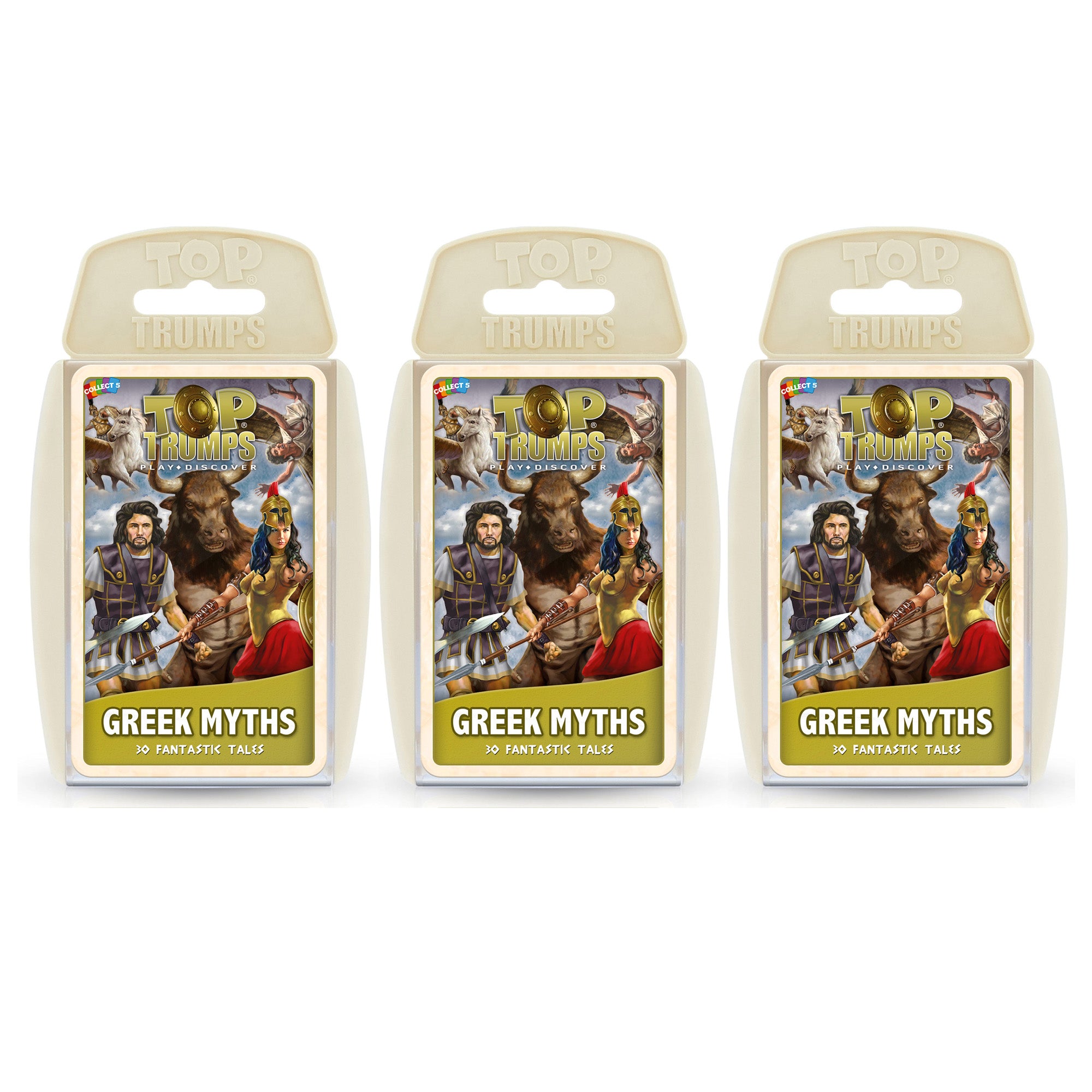 Top Trumps? Greek Mythology Epic Card Game - Pack of 3