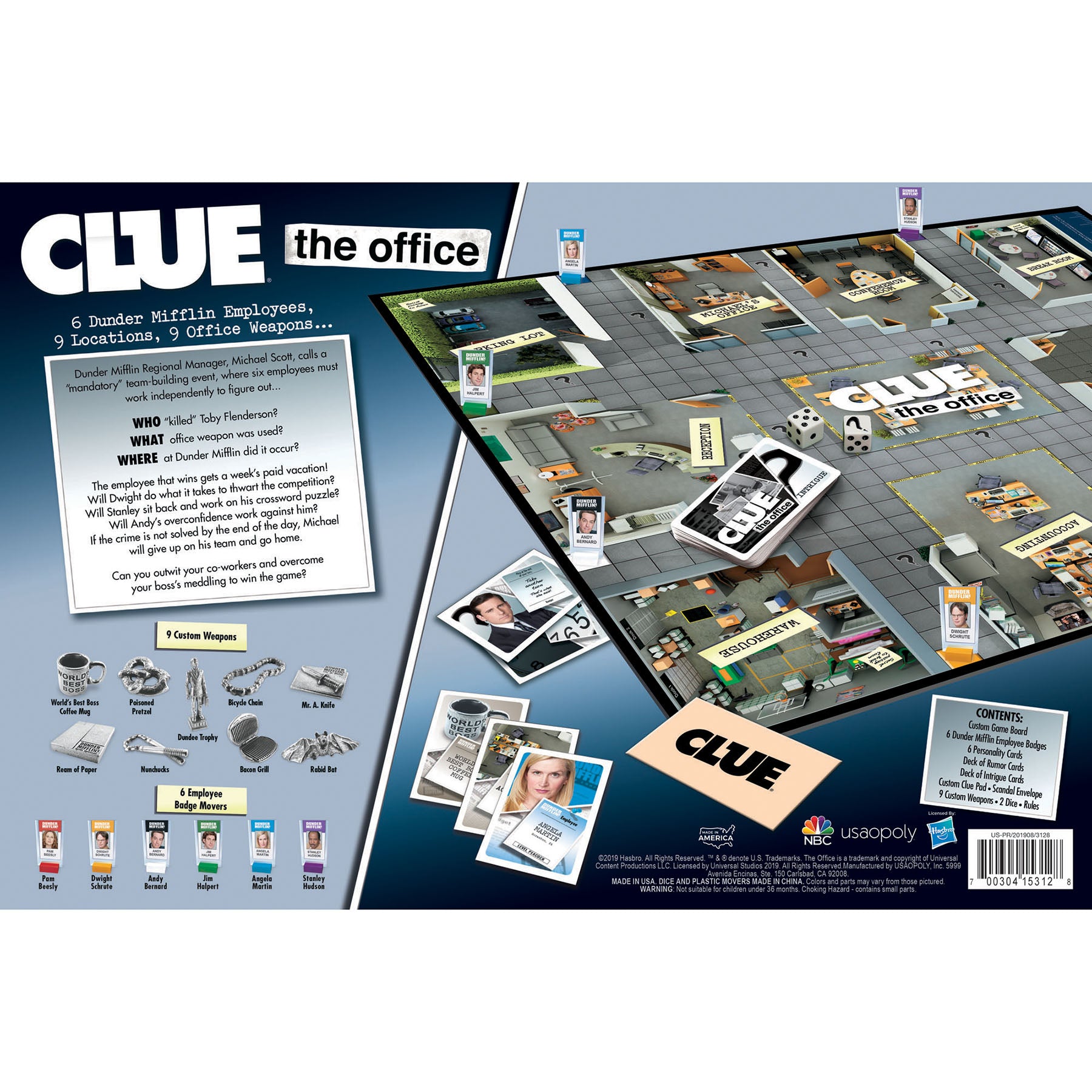 CLUE?: The Office Edition - A Dunder Mifflin Mystery Game - Image 3