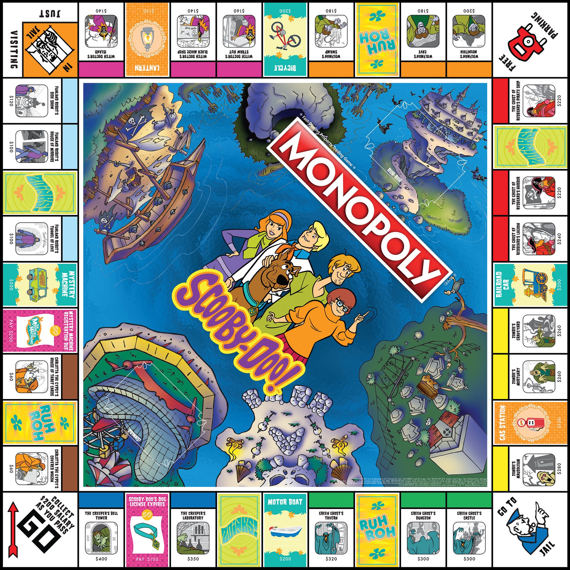 USAopoly MONOPOLY?: Scooby-Doo Board Game - Image 2