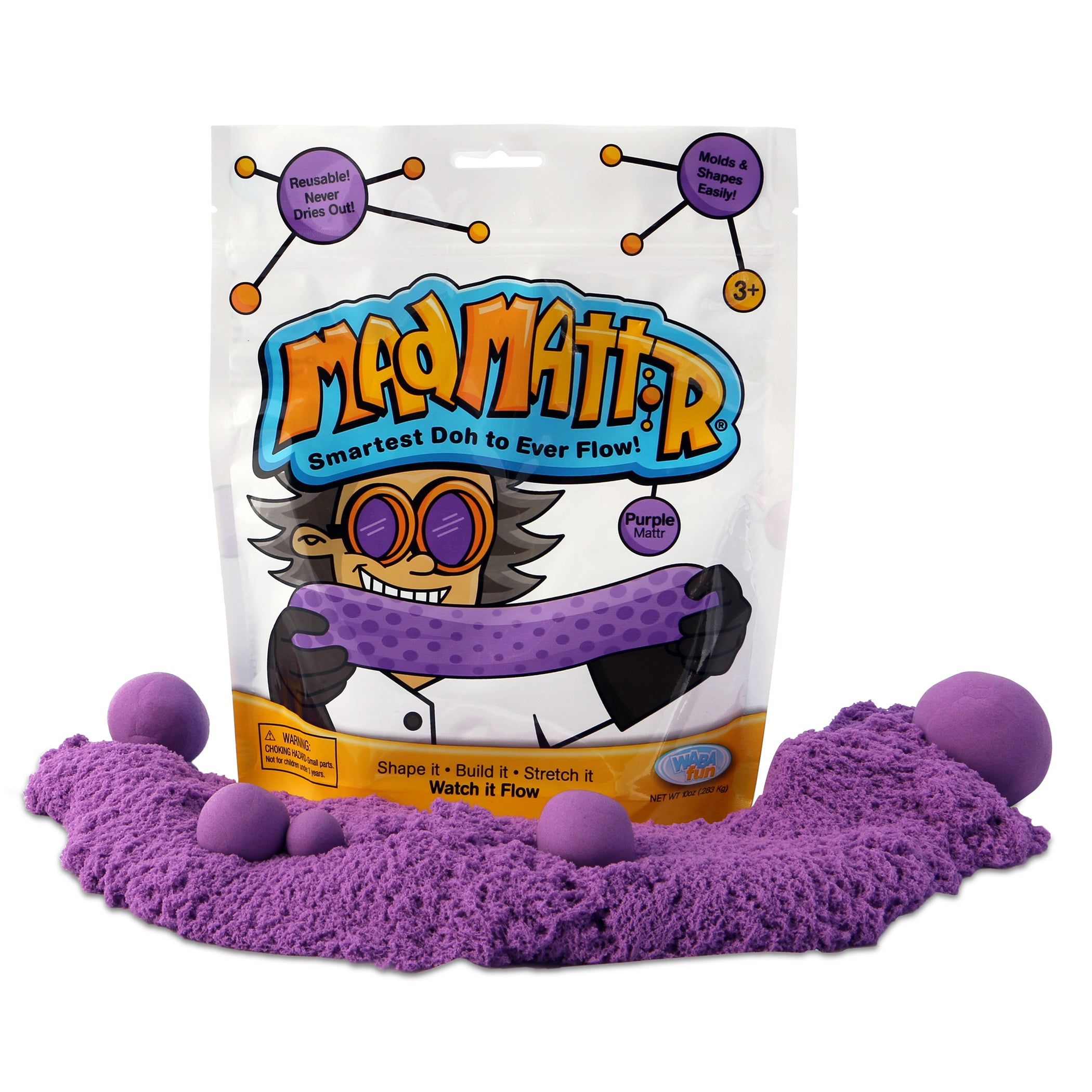 Relevant Play Mad Mattr Creative Compound - Purple, 10 oz. Each, 2 Packs - Image 2