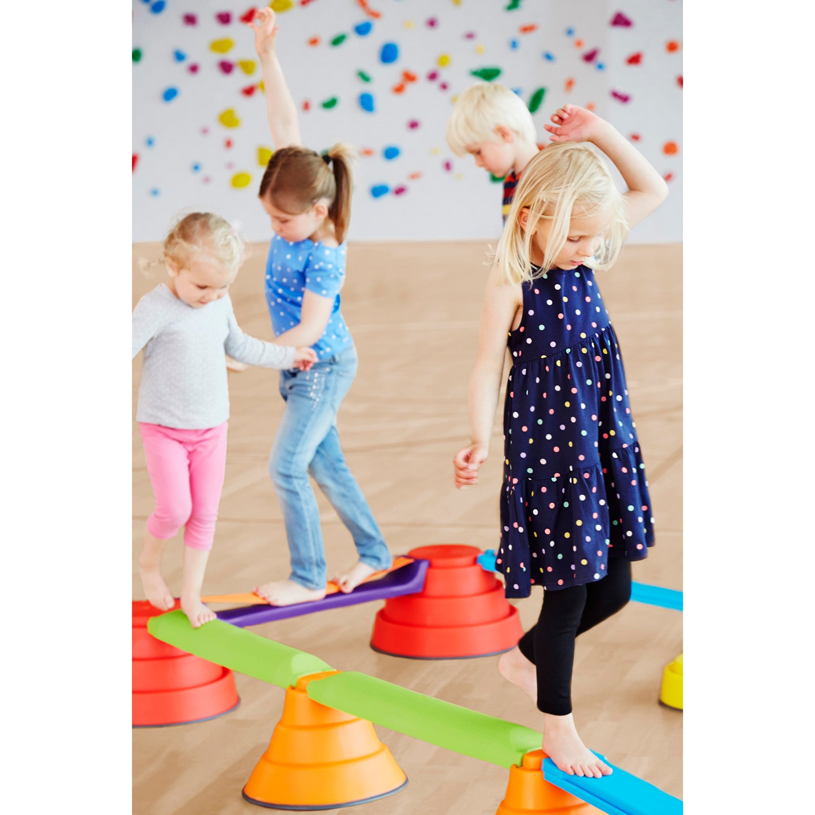 GONGE Build N?? Balance Advanced Set, Playful Backyard Balancing Course - Image 4