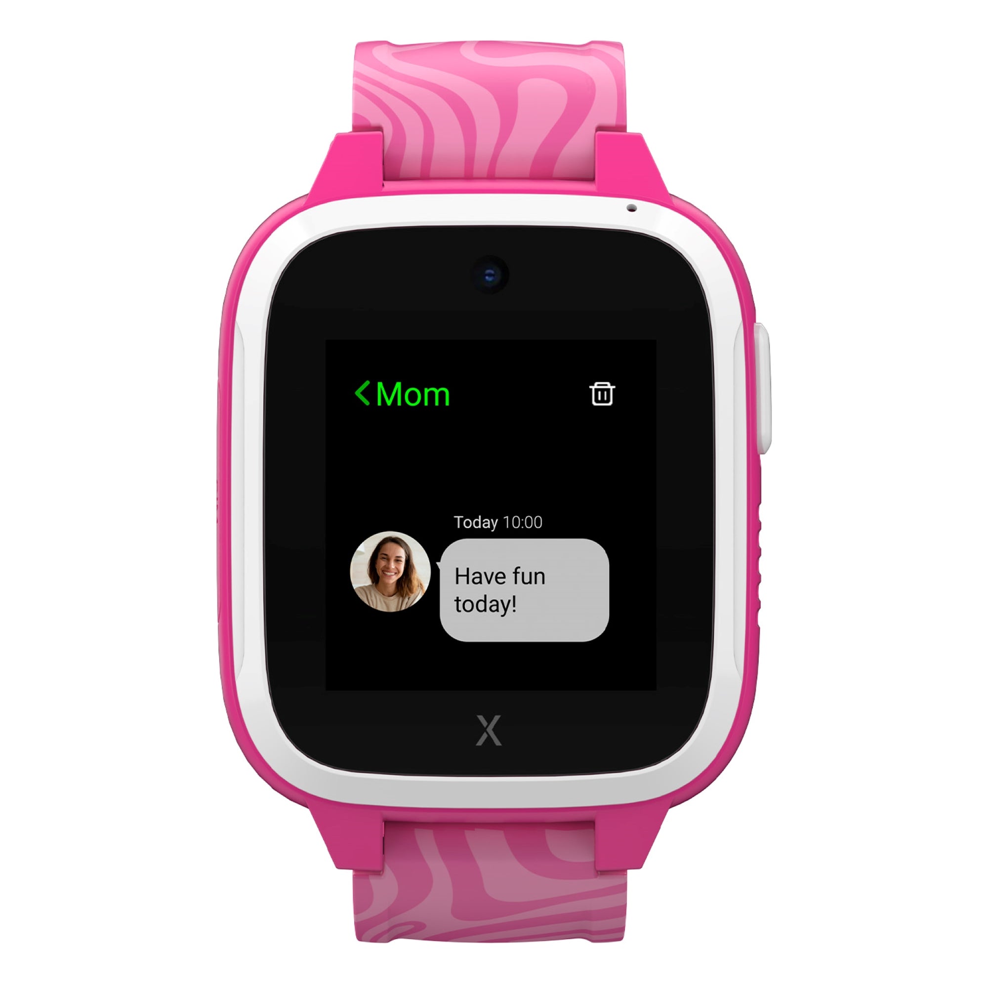 Xplora XGO3 Jungle Edition Kids?? Smart Watch - Pink Zebra Strap