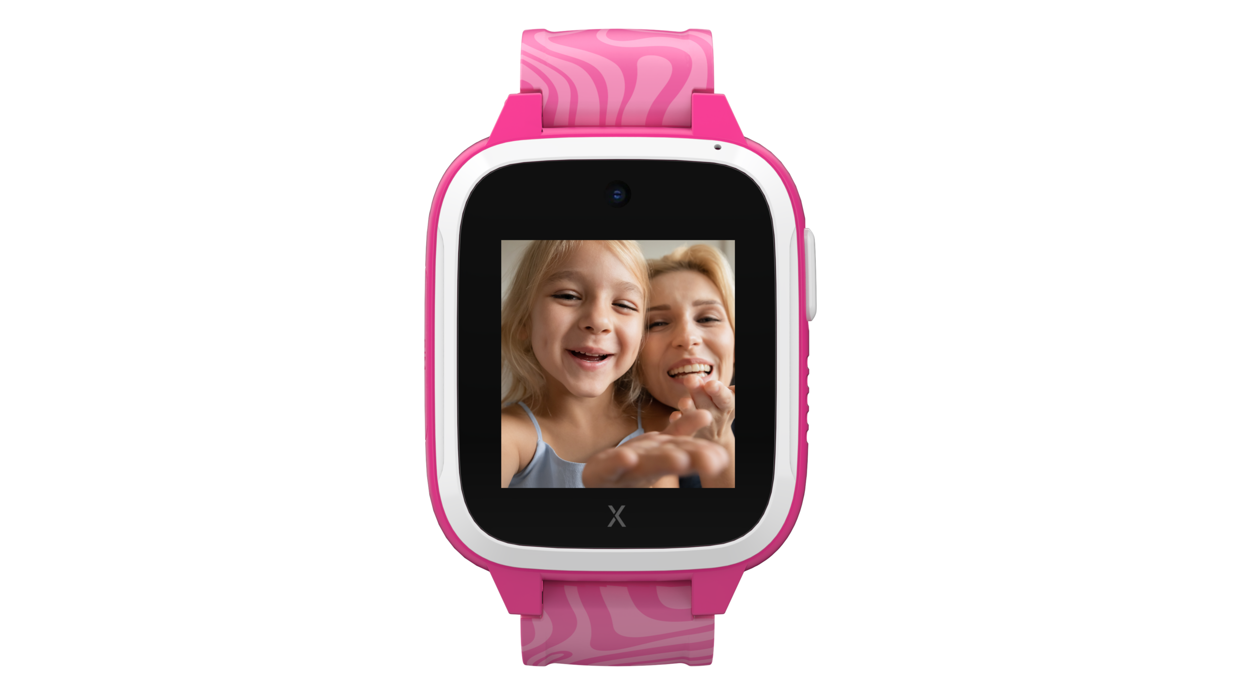 Xplora XGO3 Jungle Edition Kids?? Smart Watch - Pink Zebra Strap - Image 4