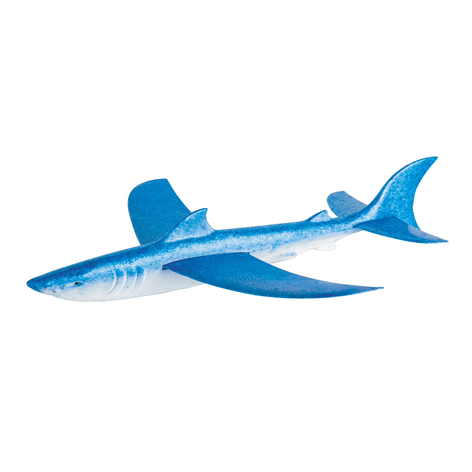 Tiger: 18" Shark Glider Foam Flying Toy ?C Soar the Skies!