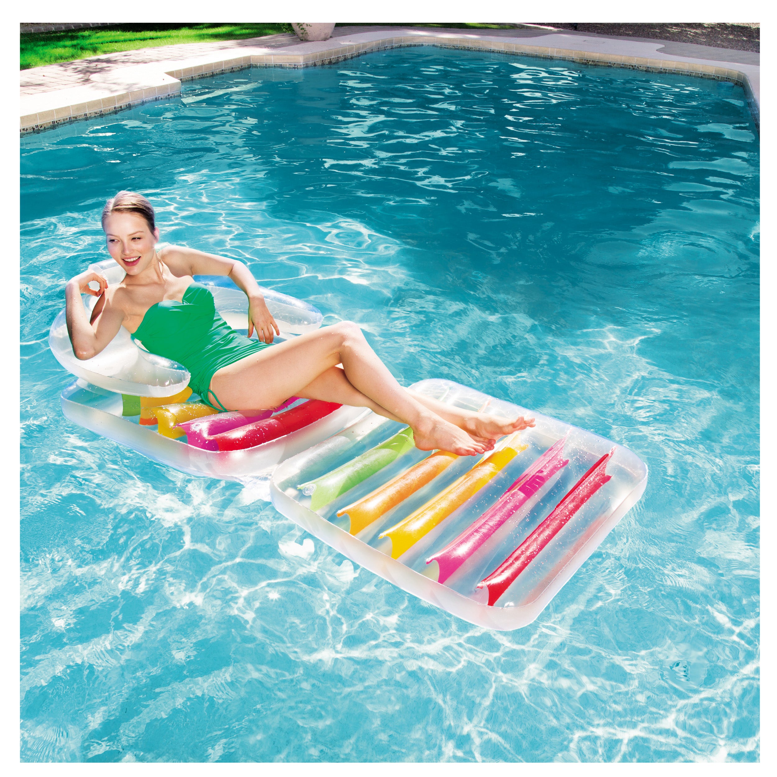 Bestway Inflatable High Fashion Lounger - Image 3