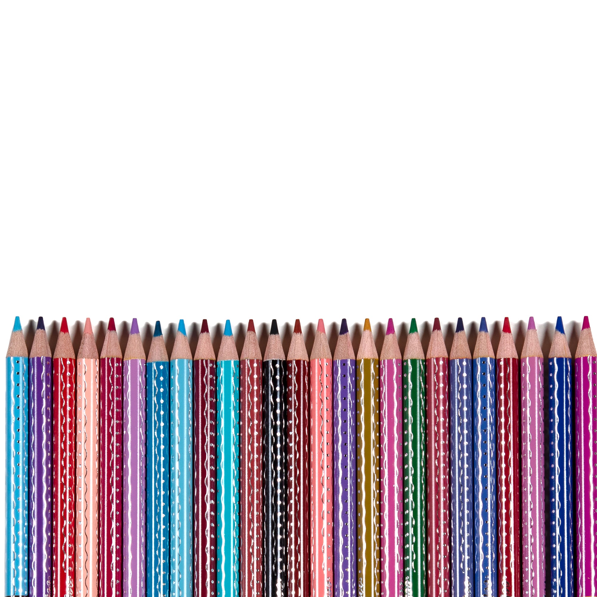 eeBoo Rainbow Collection Double-Sided 25pc Colored Pencils Set - Image 5