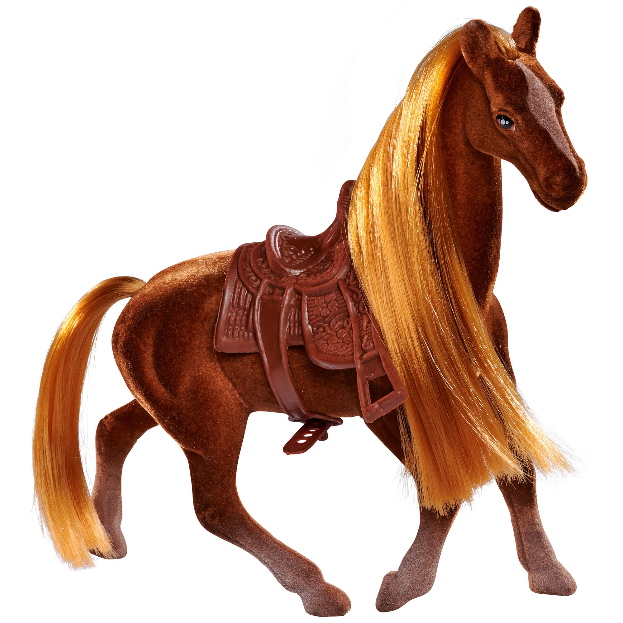 Simba Toys Flocked Horse Trio with Brushes and Saddles Set - Multicolor - Image 3