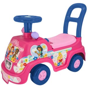 Kiddieland - Disney Princess Adventure Ride-On - Magical Light & Sound Vehicle