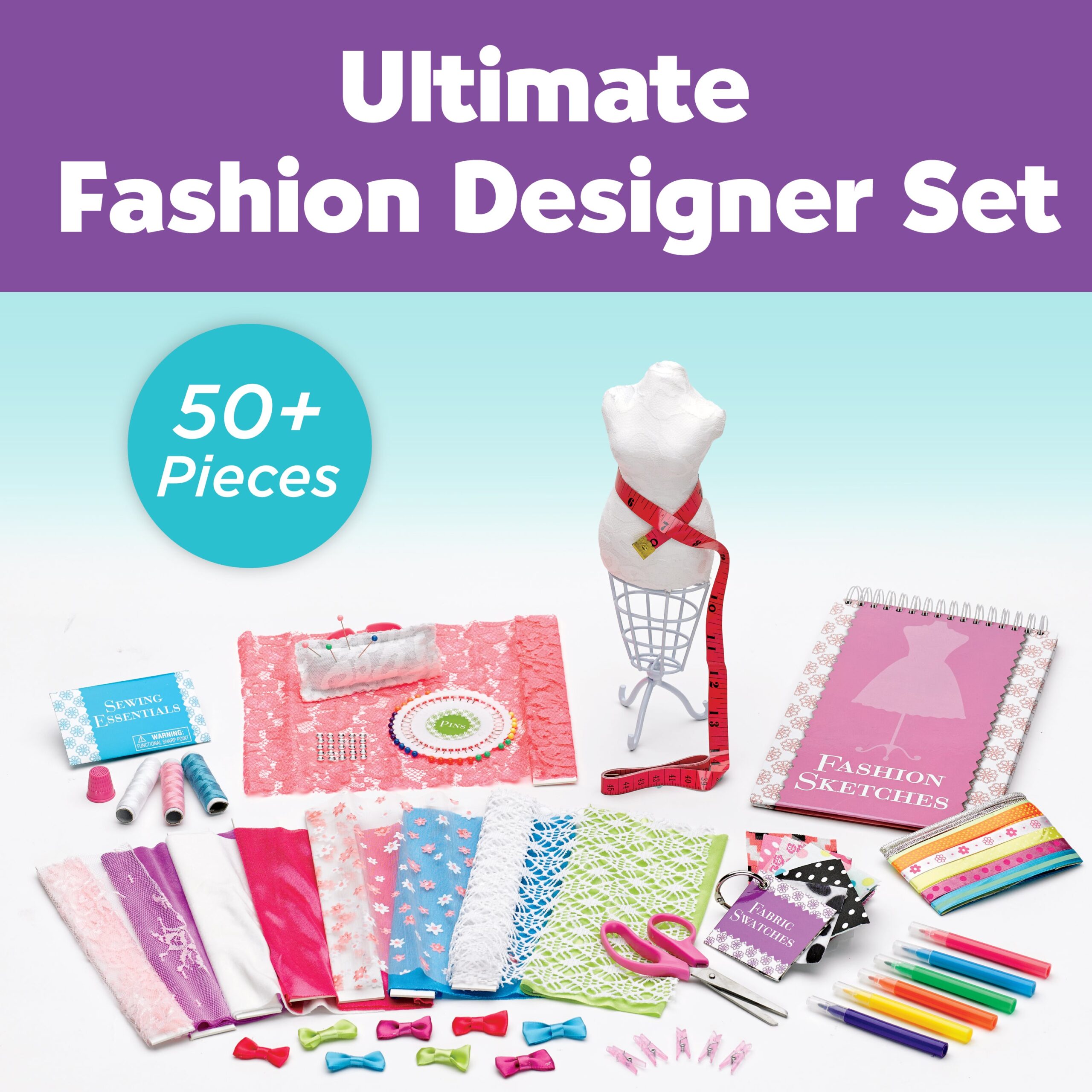 Creativity for Kids Designed by You Fashion Studio - Fashion Design Kit - Image 4