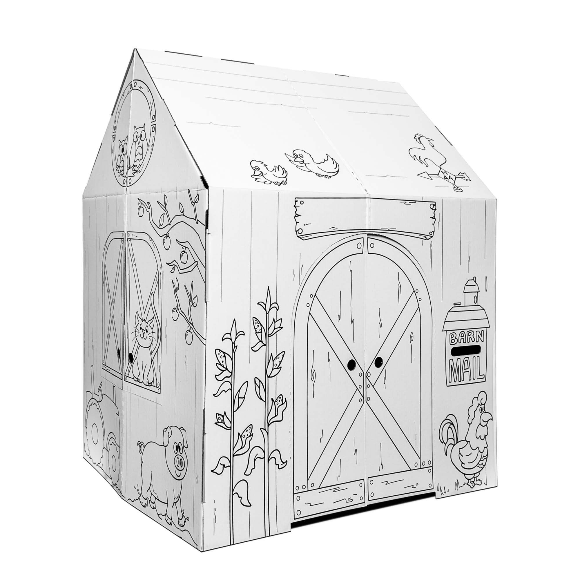 Easy Playhouse Barn ?C Creative Indoor and Outdoor Fun - Image 4