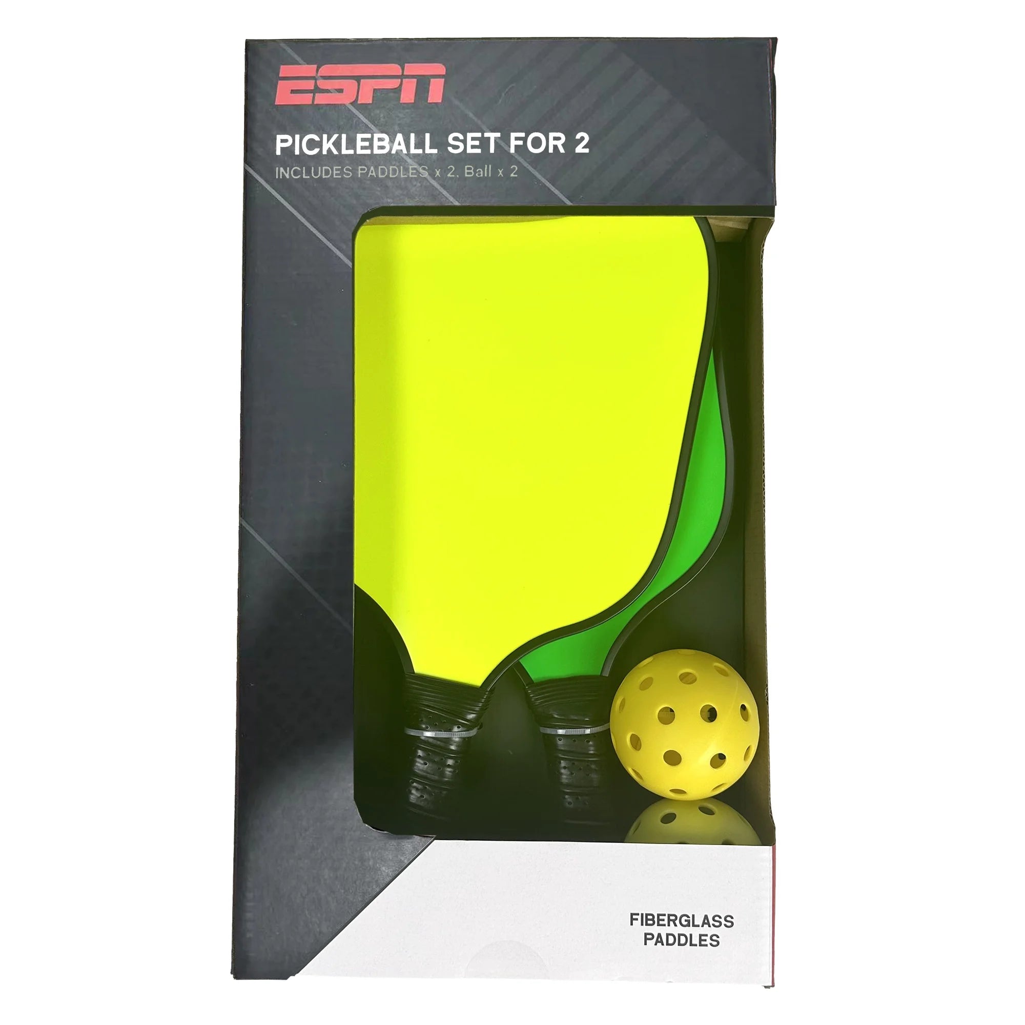 Neon Pickleball Set ?C Flashy Fun with 2 Neon Paddles and Balls - Image 2