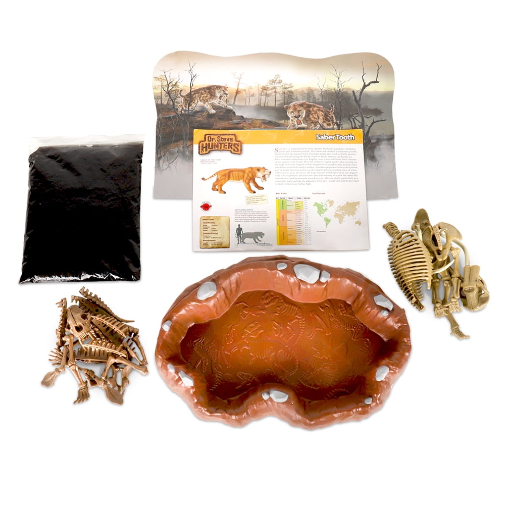 Dr. Steve's Ice Age Explorer Slime Dig Kit ?C Sabertooth & Mammoth - Image 2